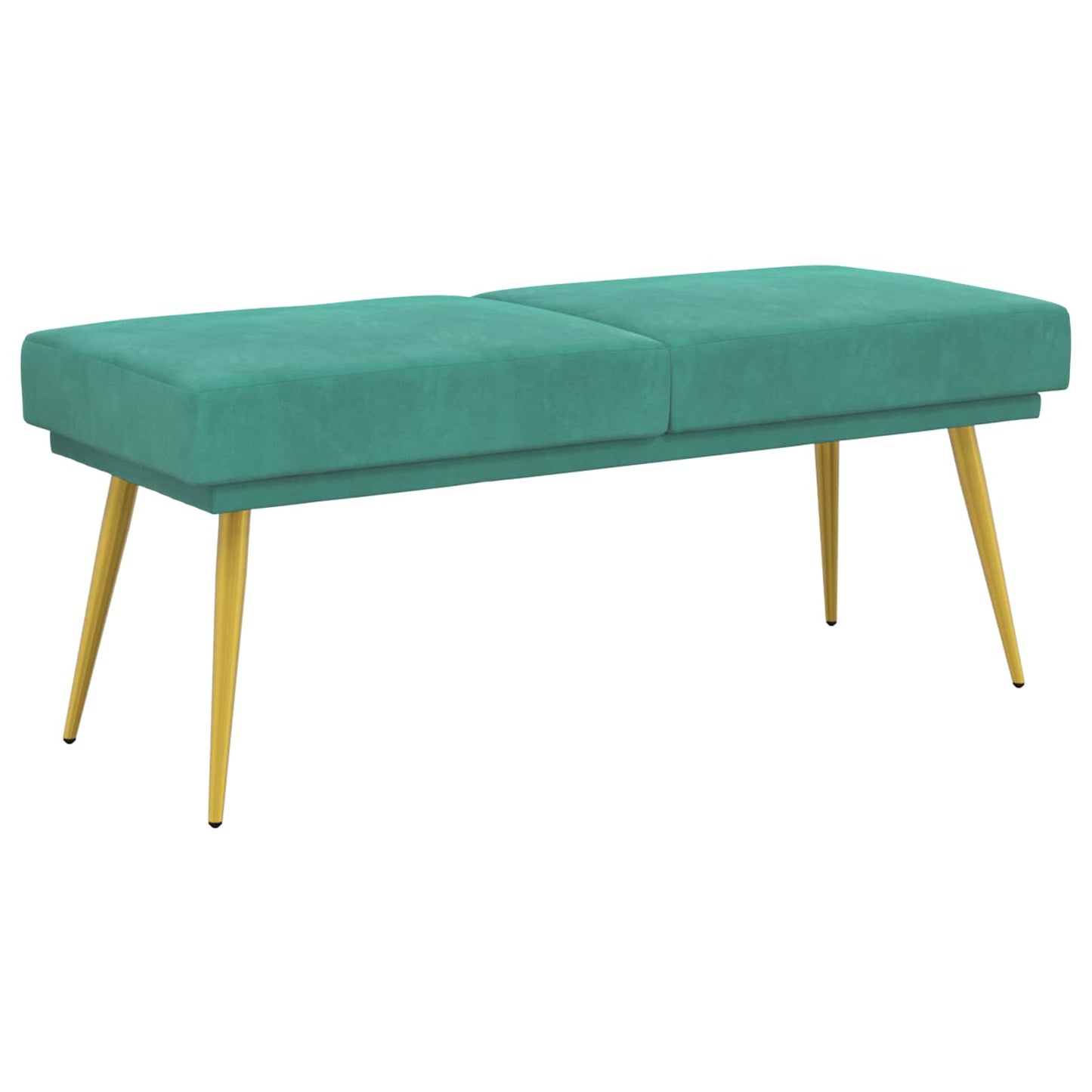 Doppellagige Bank 120 X 45 X 46 Cm Samt