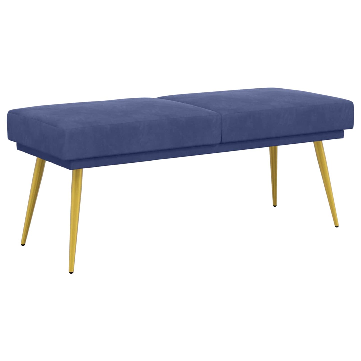 Doppellagige Bank 120 X 45 X 46 Cm Samt