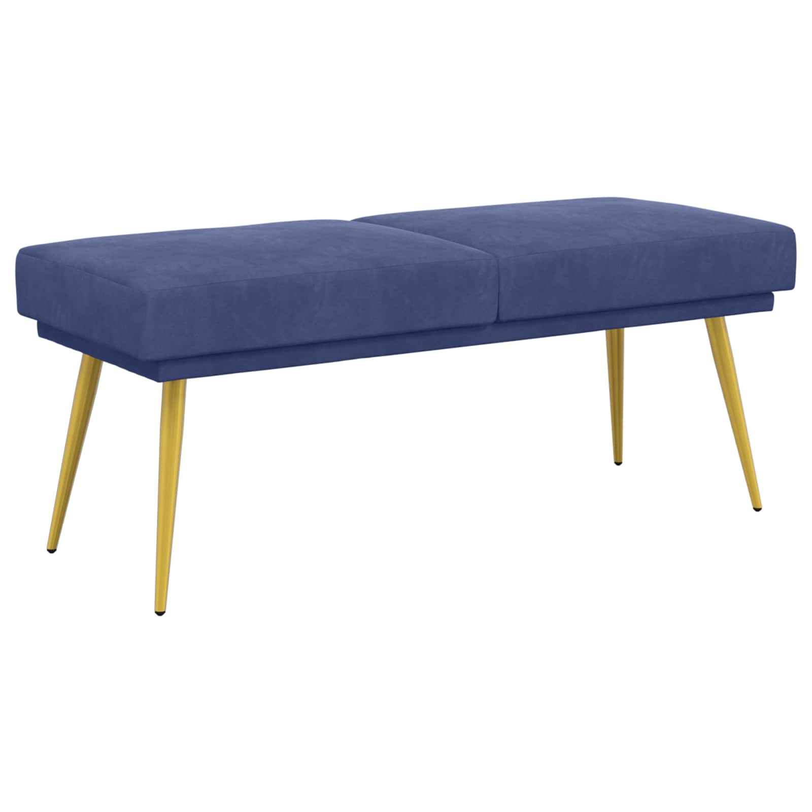 Doppellagige Bank 120 X 45 X 46 Cm Samt