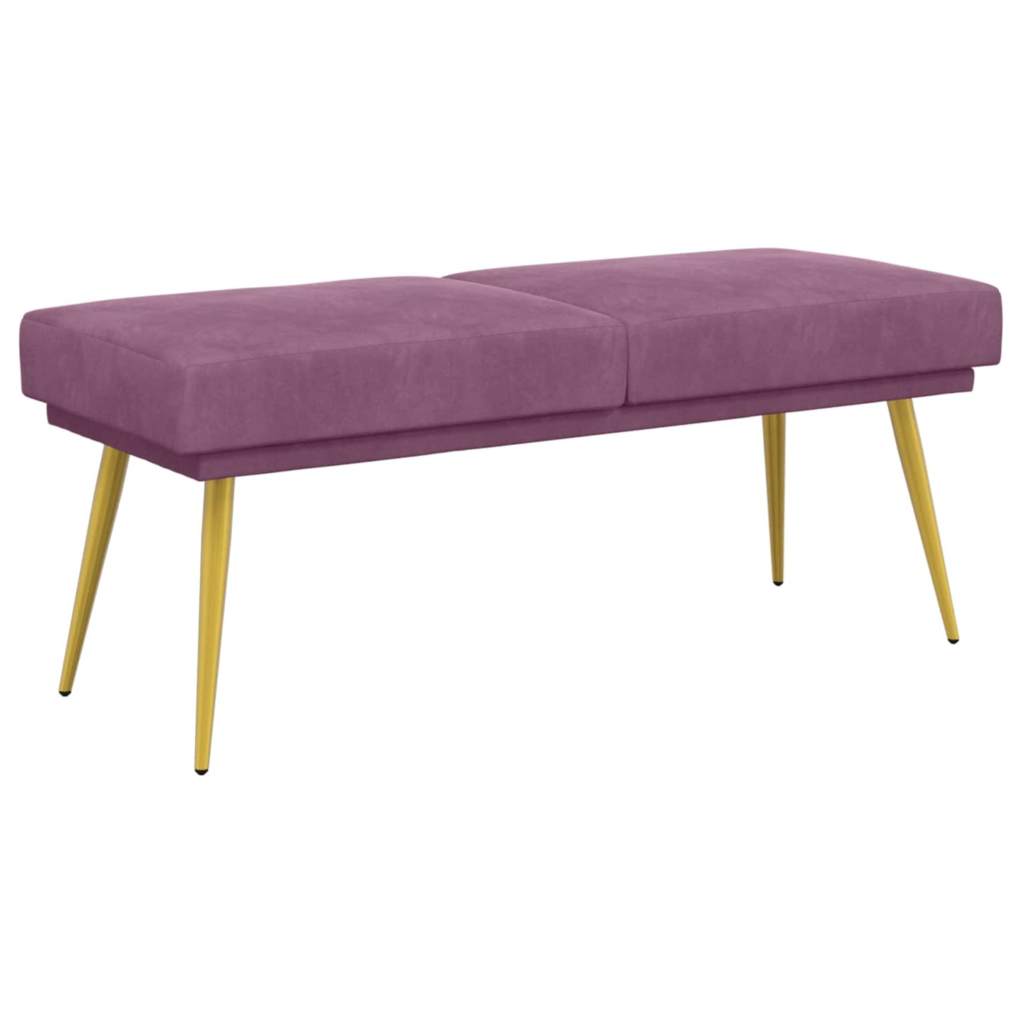 Doppellagige Bank 120 X 45 X 46 Cm Samt