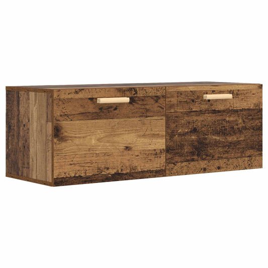 Wandschrank 100 X 36,5 X 35 Cm Holzwerkstoff