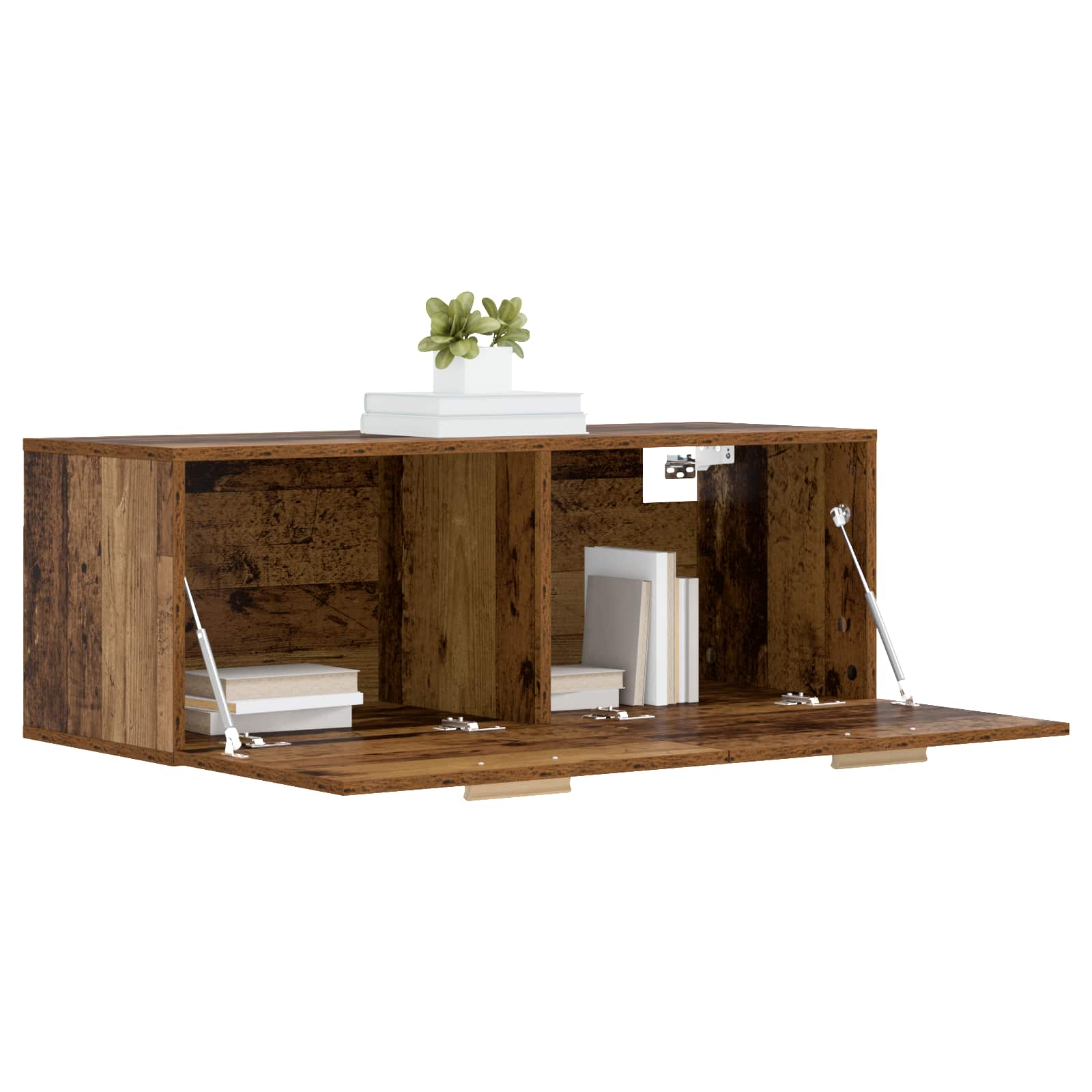 Wandschrank 100 X 36,5 X 35 Cm Holzwerkstoff
