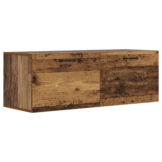 Wandschrank 100 X 36,5 X 35 Cm Holzwerkstoff