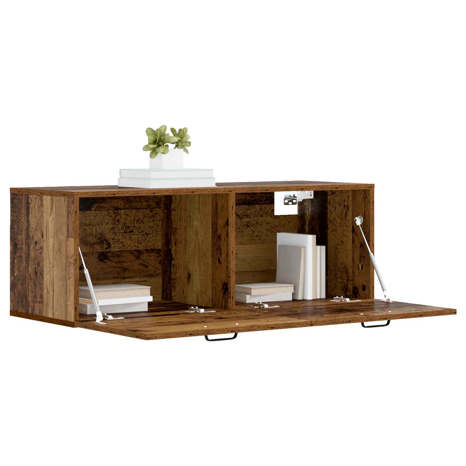 Wandschrank 100 X 36,5 X 35 Cm Holzwerkstoff