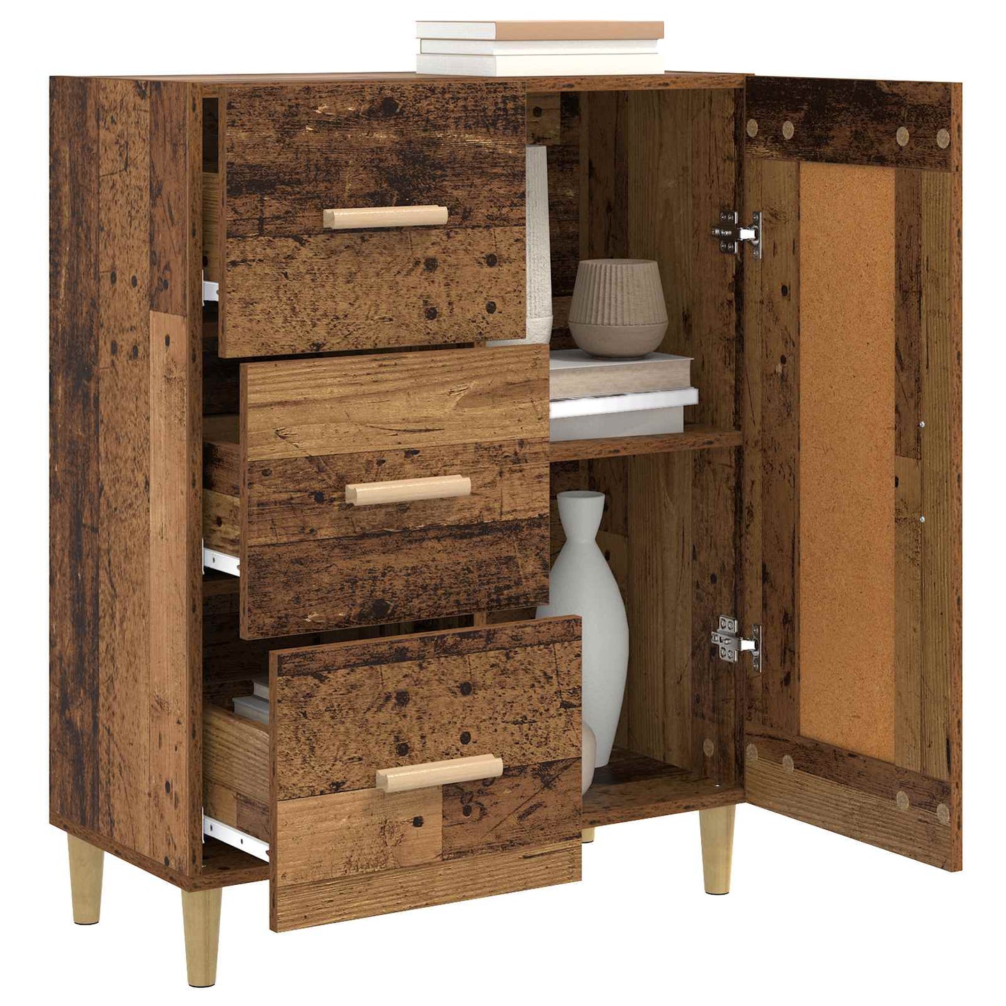 Sideboard 69,5 X 34 X 90 Cm Holzwerkstoff
