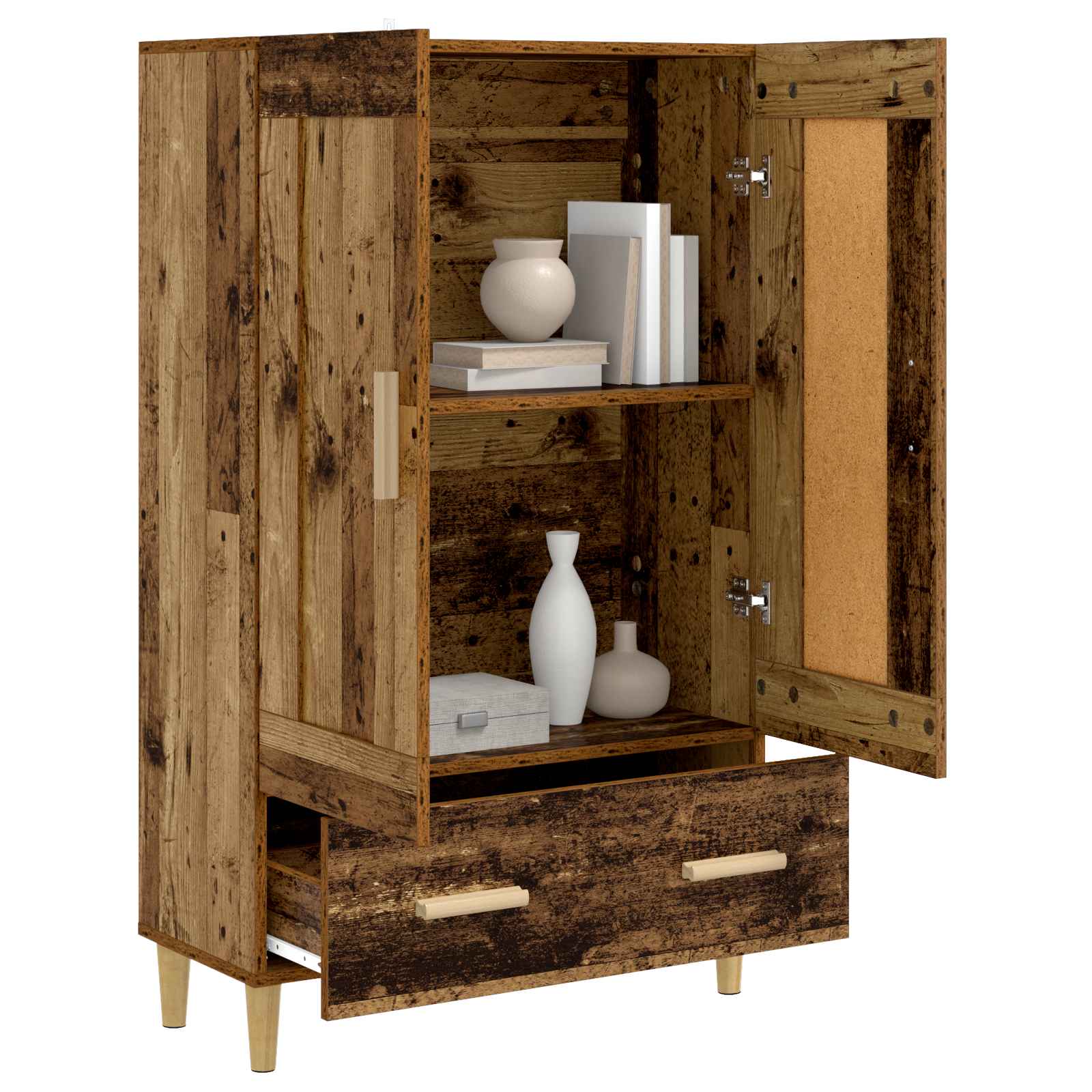 Highboard 70 X 31 X 115 Cm Holzwerkstoff