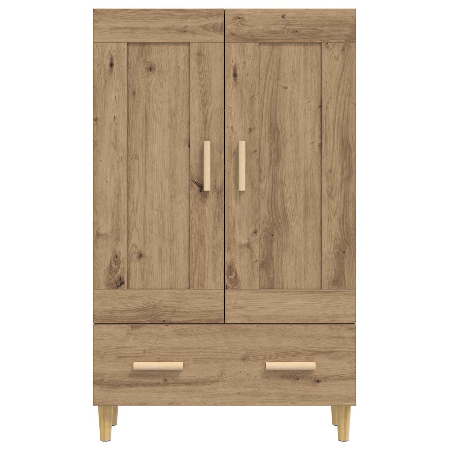 Highboard Artisan-Eiche 70 X 31 X 115 Cm Holzwerkstoff