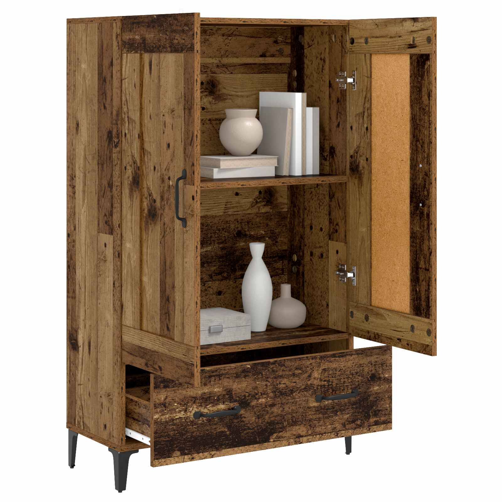 Highboard 70 X 31 X 115 Cm Holzwerkstoff