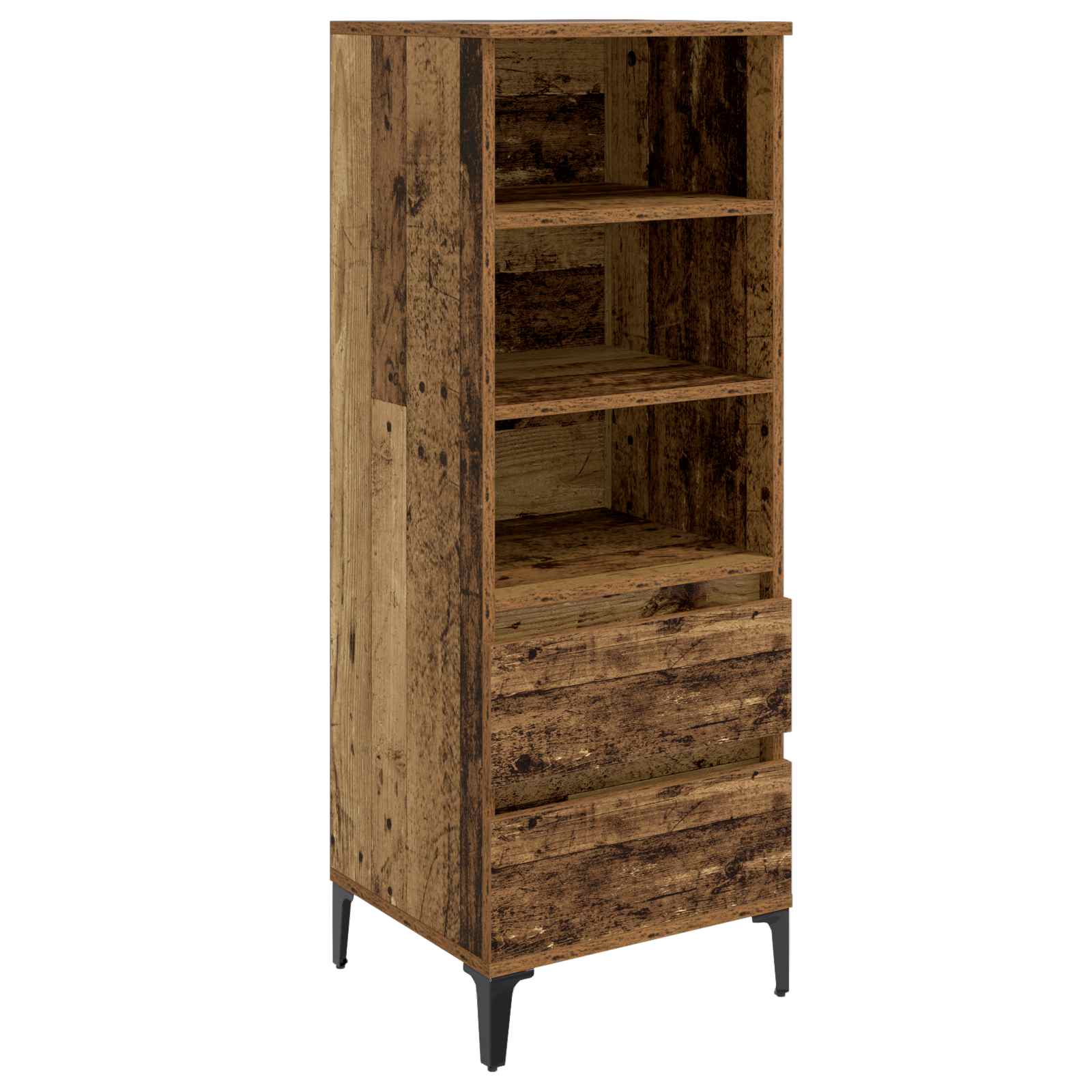 Highboard 40 X 36 X 110 Cm Holzwerkstoff