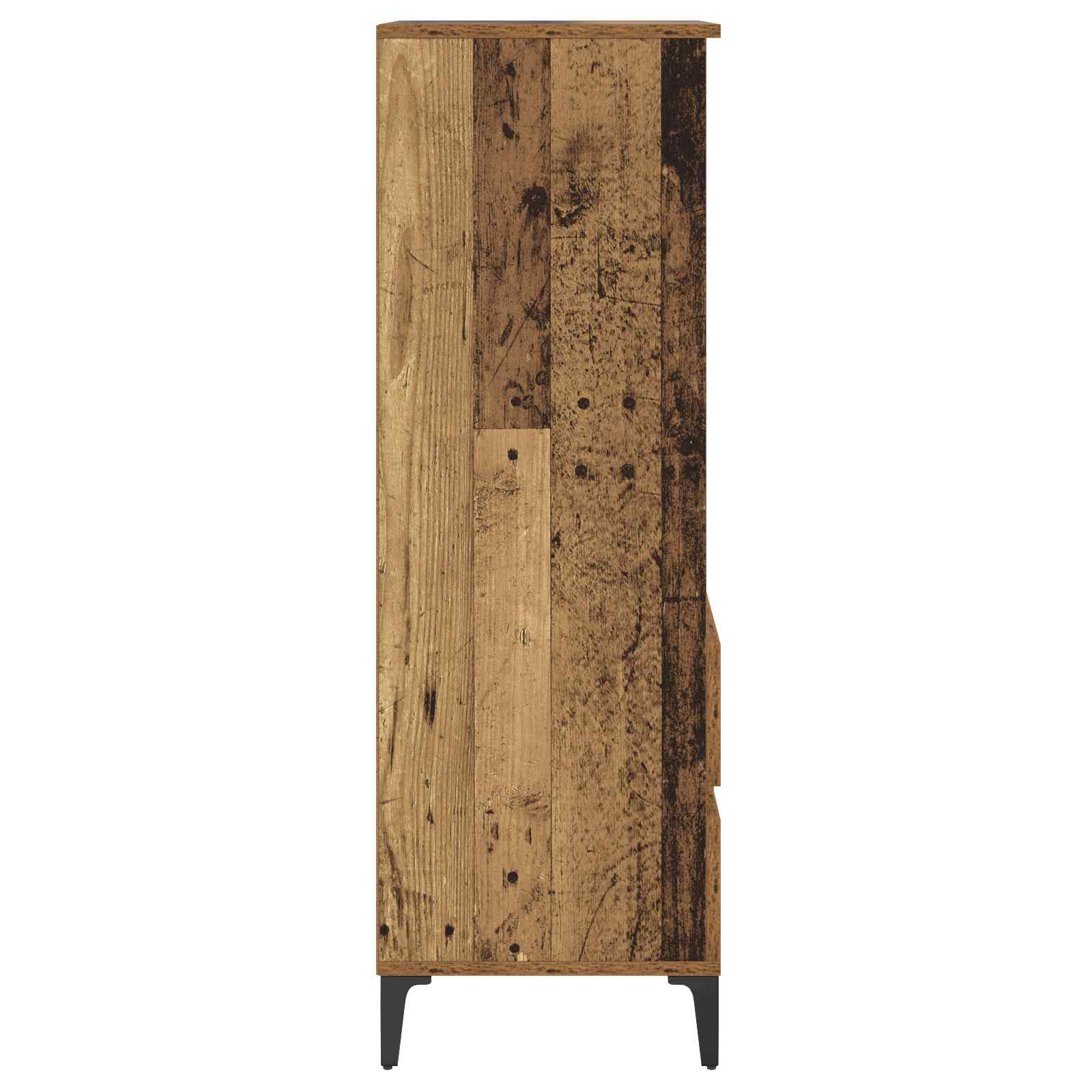 Highboard 40 X 36 X 110 Cm Holzwerkstoff