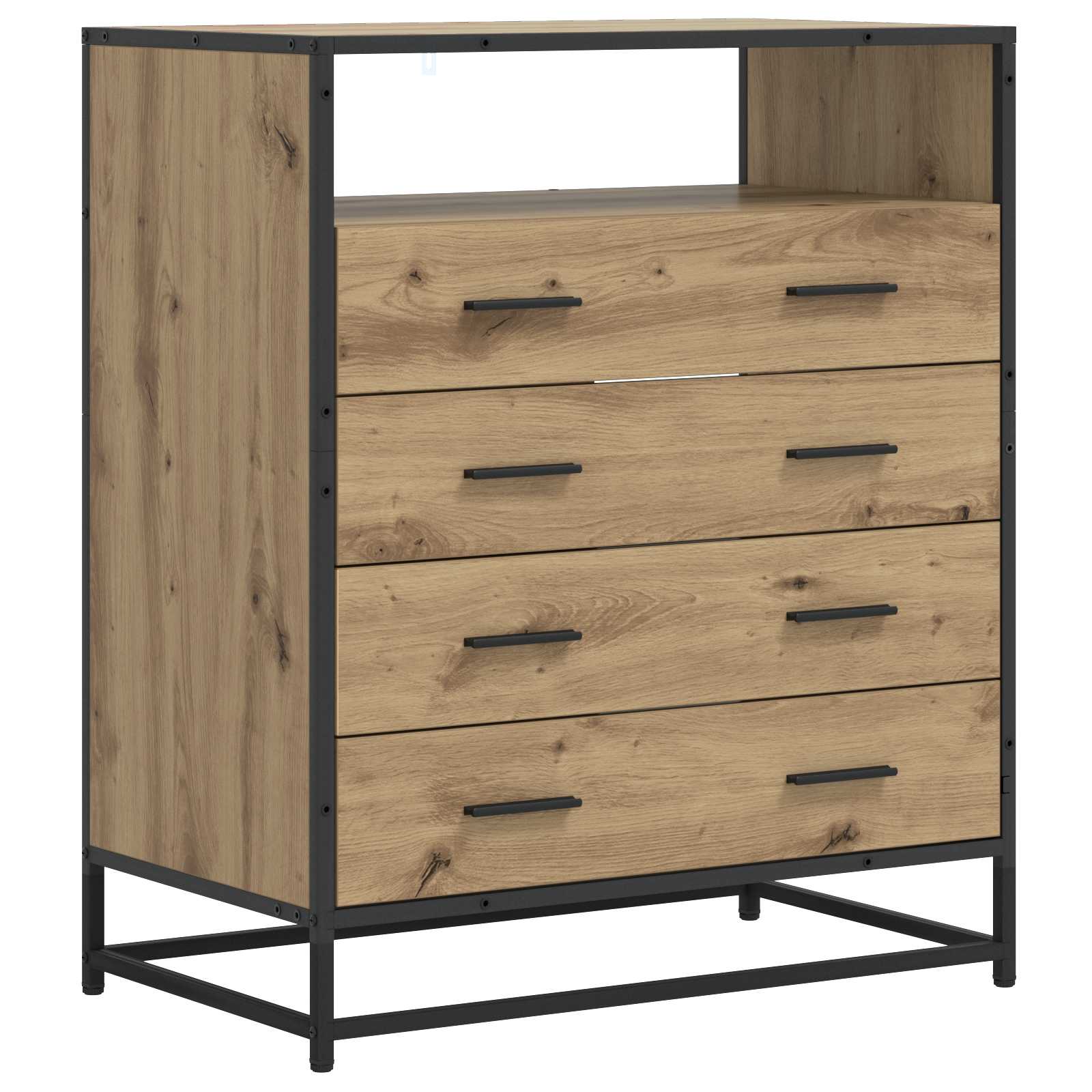 Schubladenschrank 4-Schublade 70 X 41 X 83,5 Cm