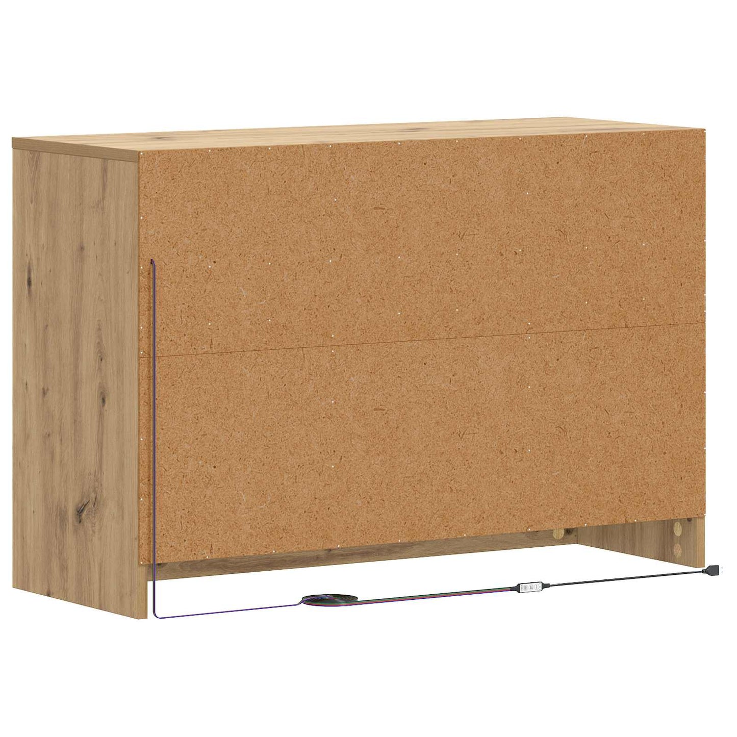 Tv-Schränk 91 X 34 X 61 Cm Artisan-Eiche Holzwerkstoff
