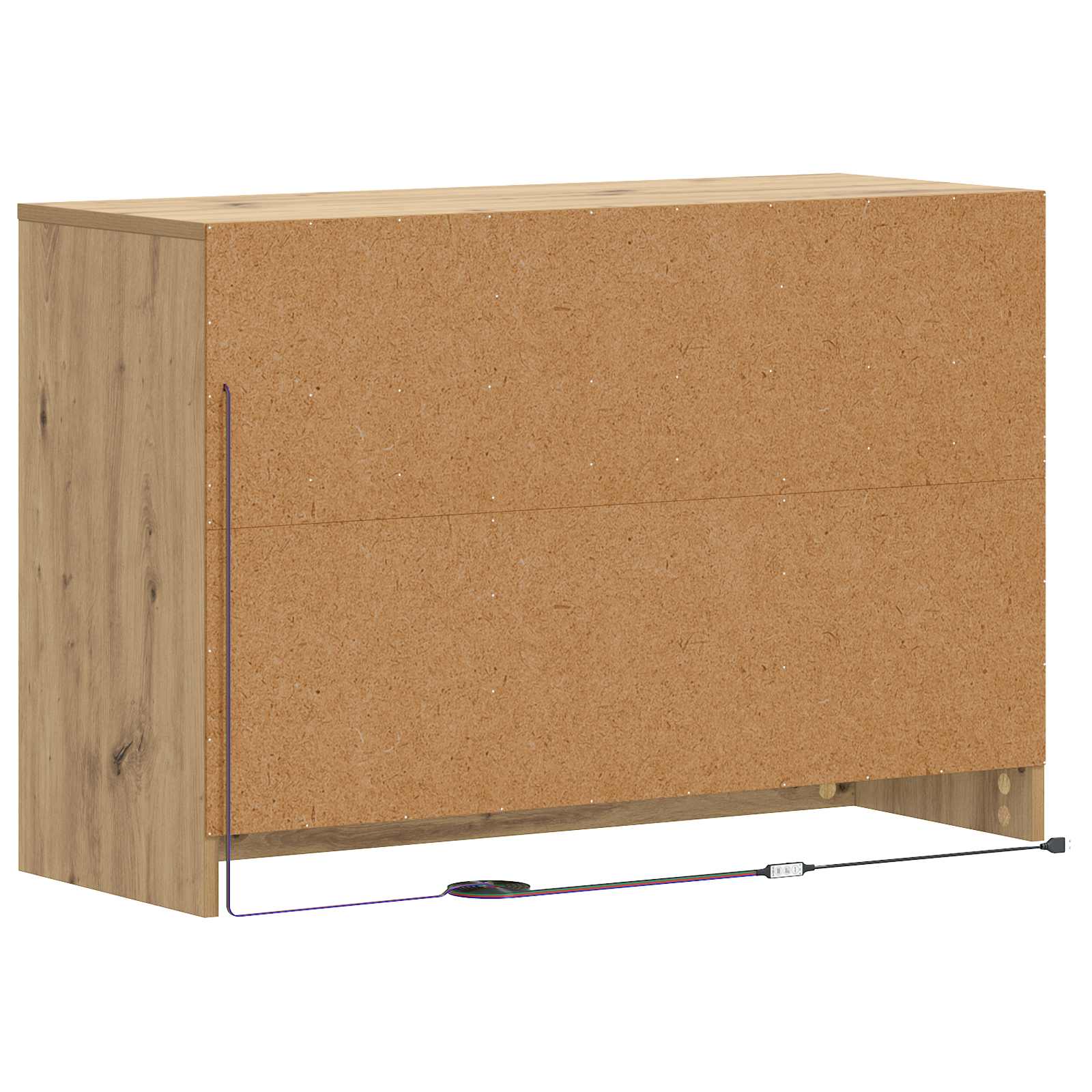 Tv-Schränk 91 X 34 X 61 Cm Artisan-Eiche Holzwerkstoff
