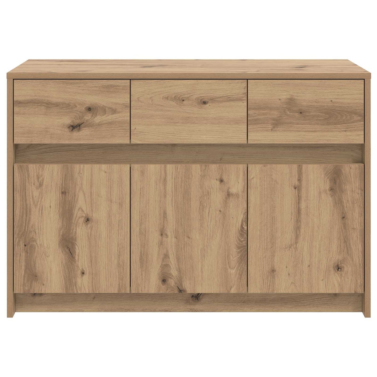 Tv-Schränk 91 X 34 X 61 Cm Artisan-Eiche Holzwerkstoff