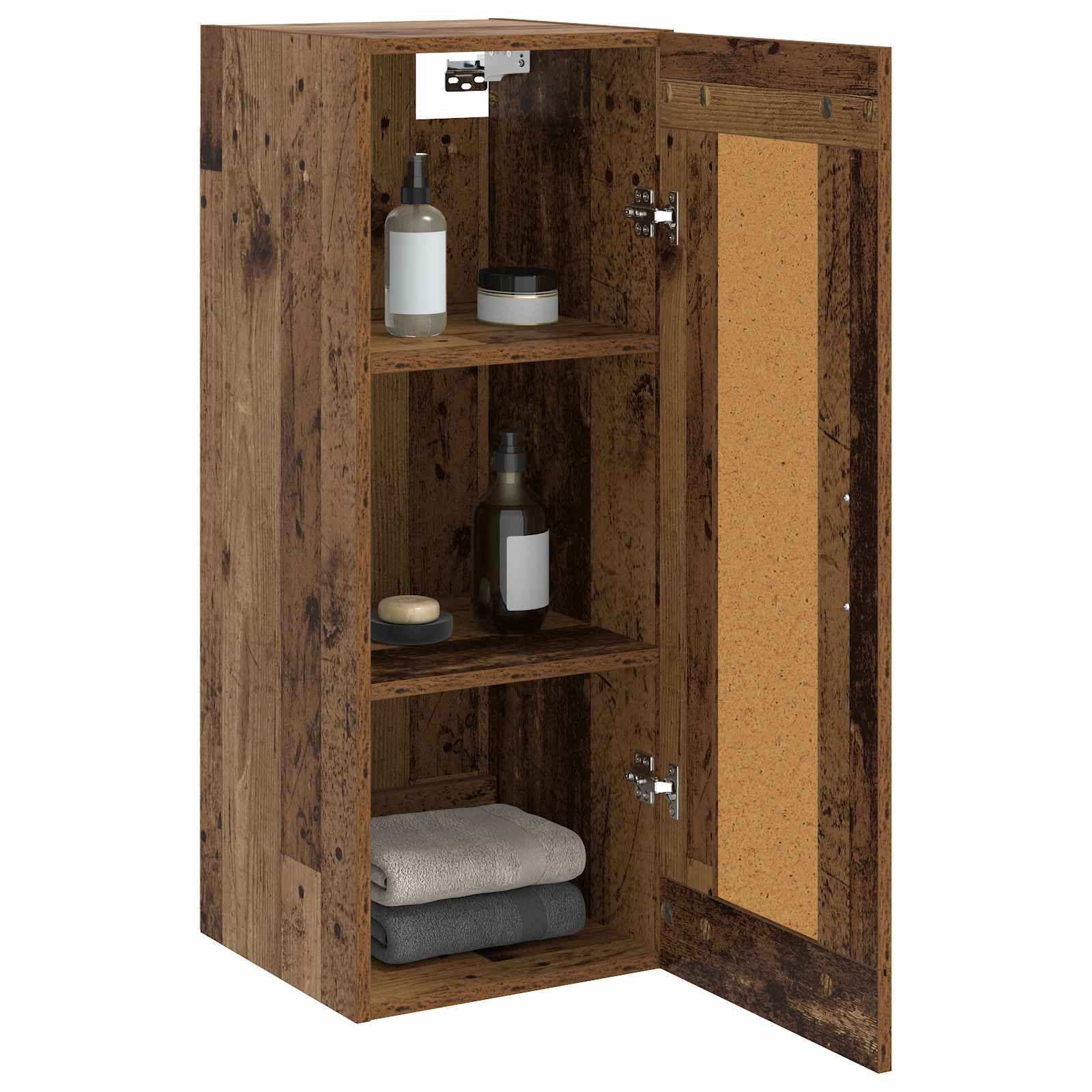 Wandschrank 34,5 X 34 X 90 Cm Holzwerkstoff