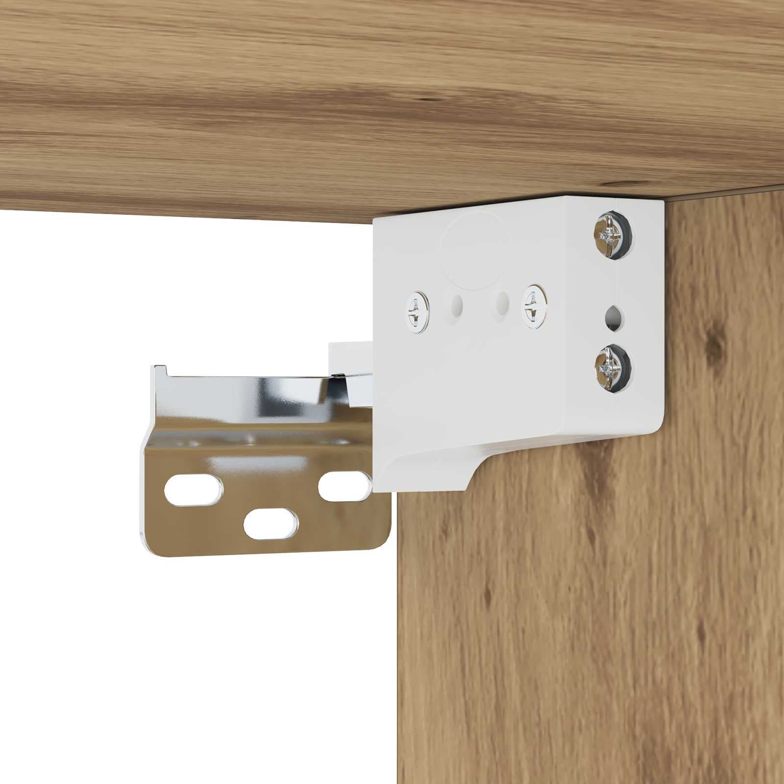 Wandschrank Artisan-Eiche 34,5 X 34 X 90 Cm Holzwerkstoff
