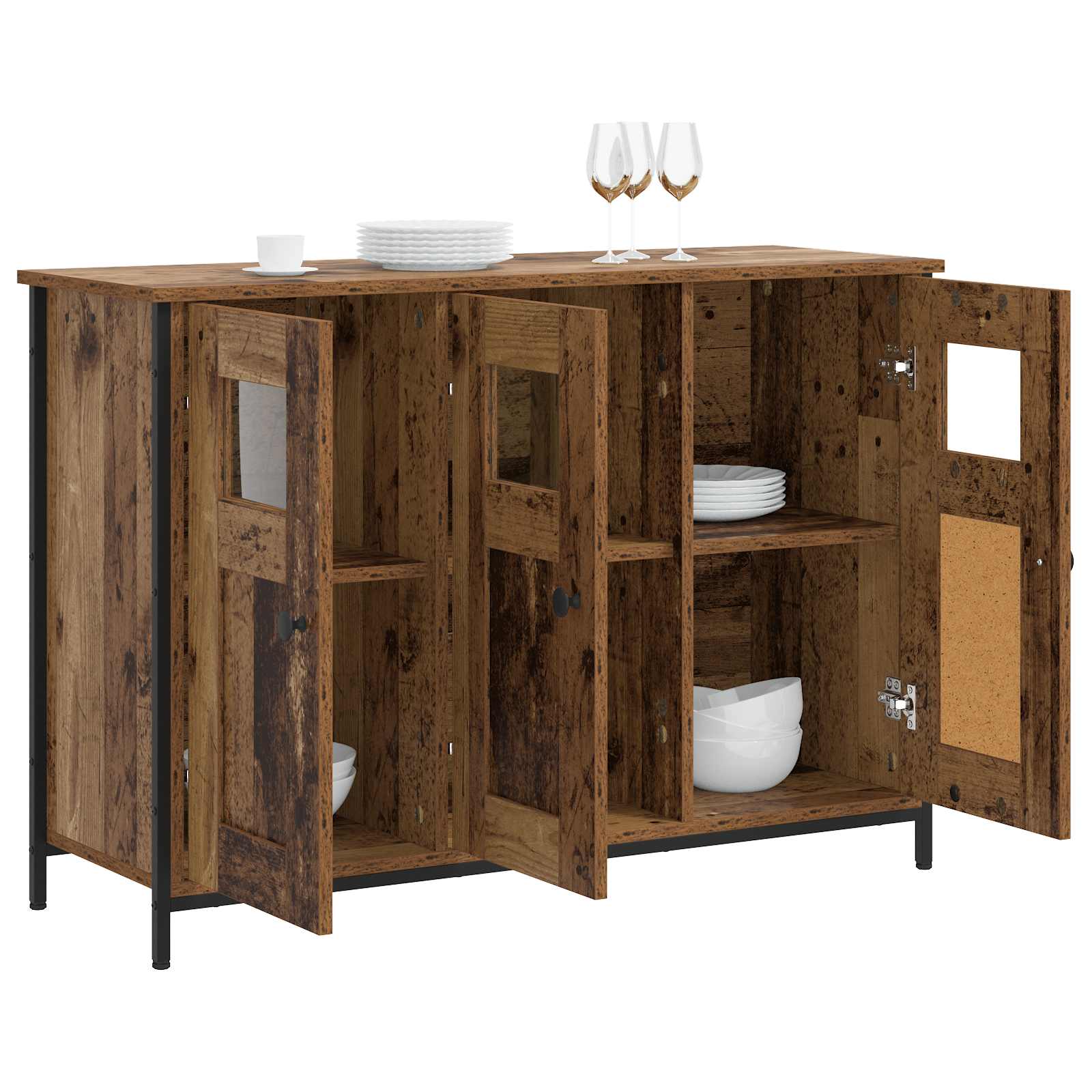 Sideboard 100 X 35 X 70 Cm Holzwerkstoff