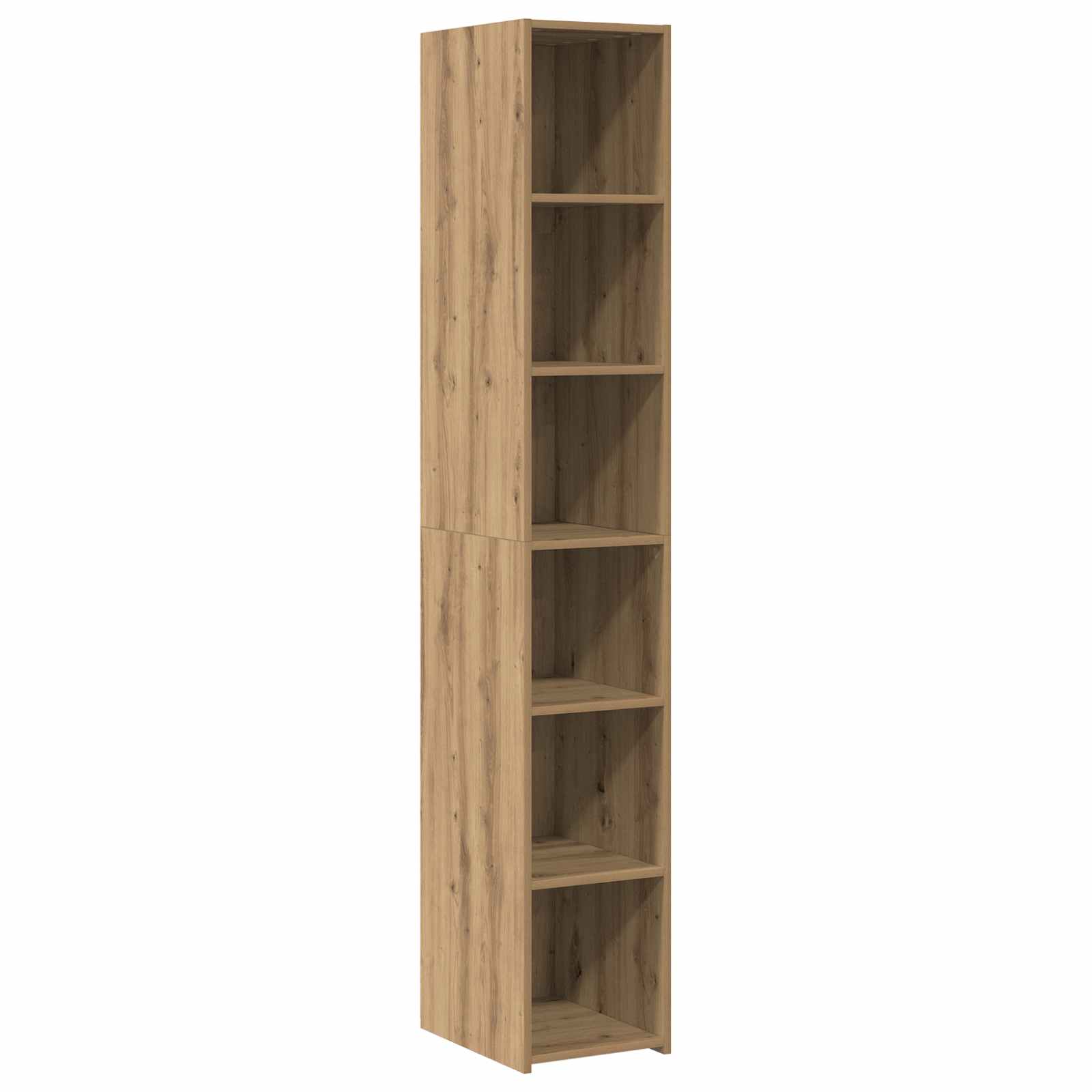Highboard Artisan-Eiche 30 X 41 X 185 Cm Holzwerkstoff
