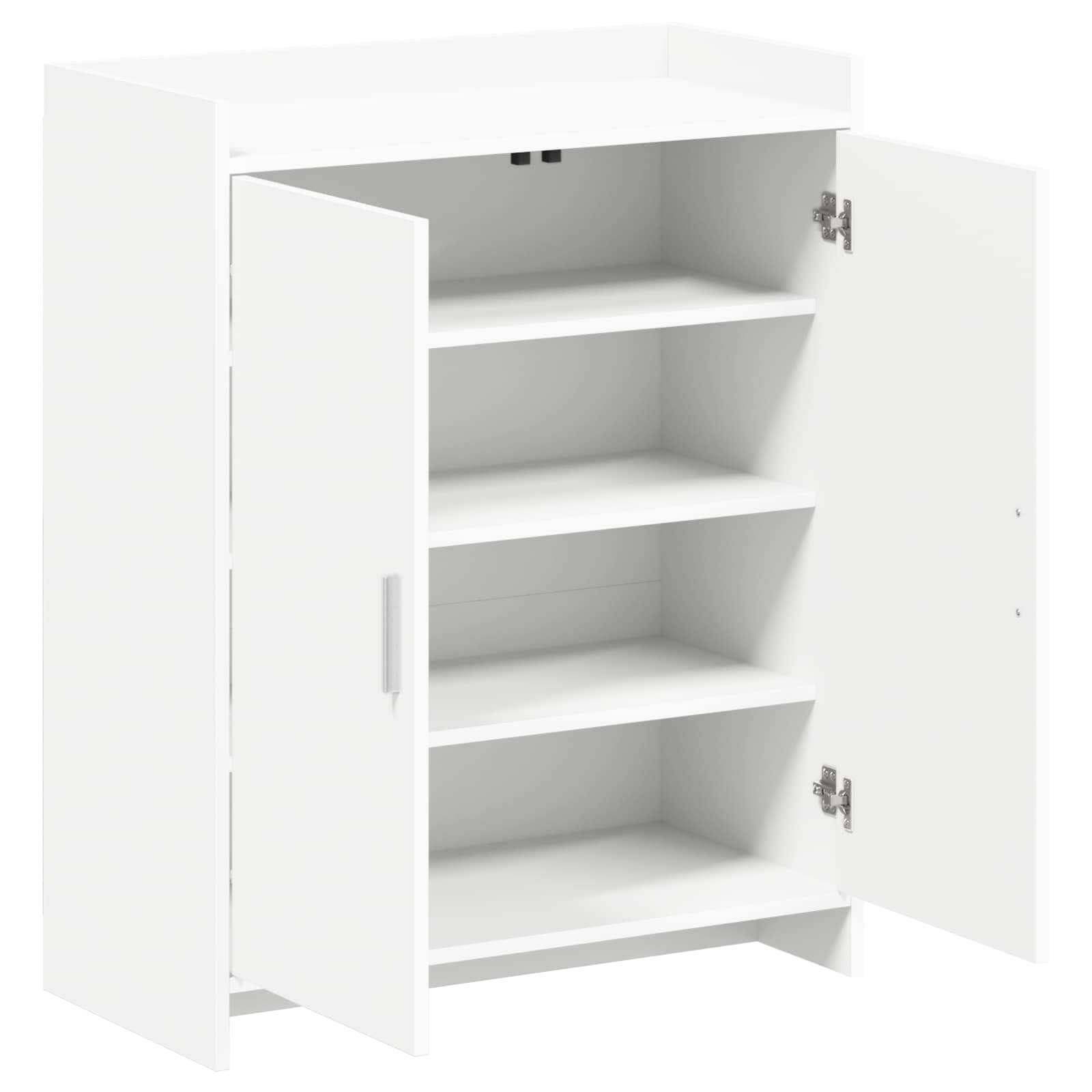 Schuhschrank Mit Speicher 73,5 X 36 X 92 Cm Holzwerkstoff