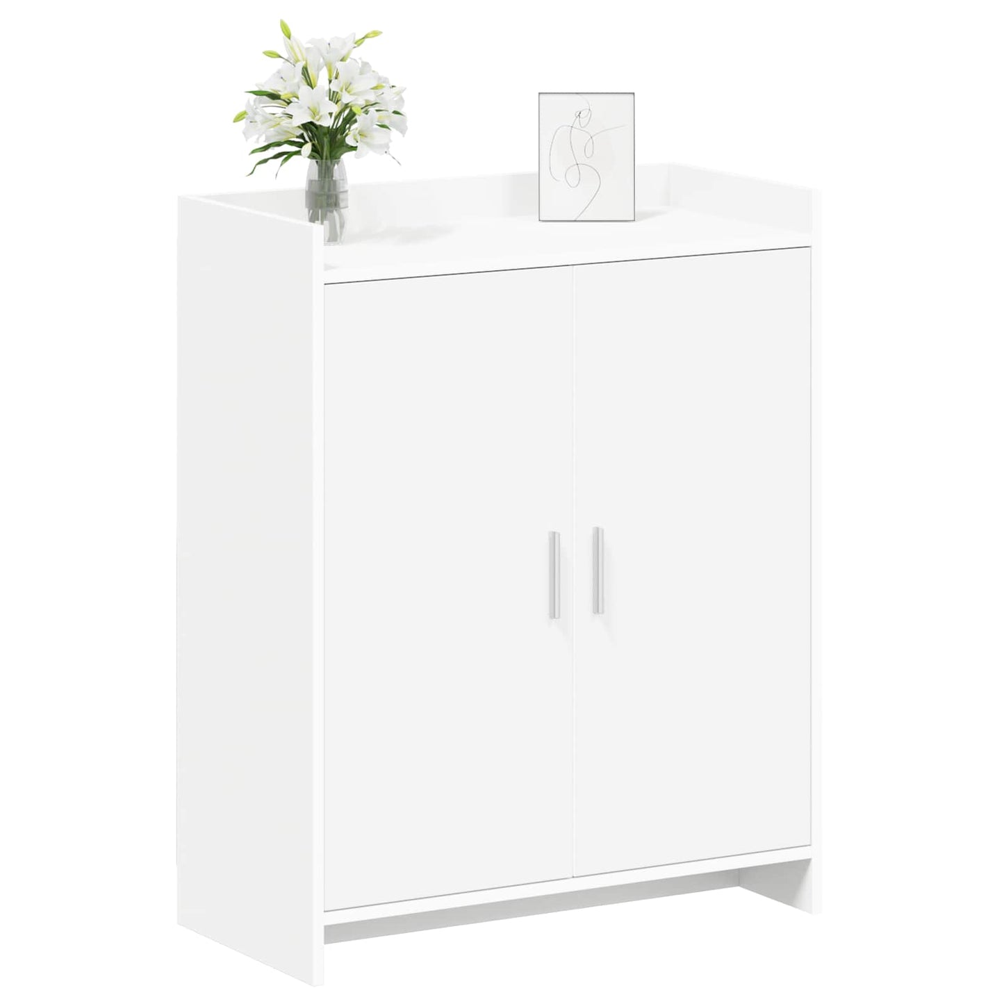 Schuhschrank Mit Speicher 73,5 X 36 X 92 Cm Holzwerkstoff