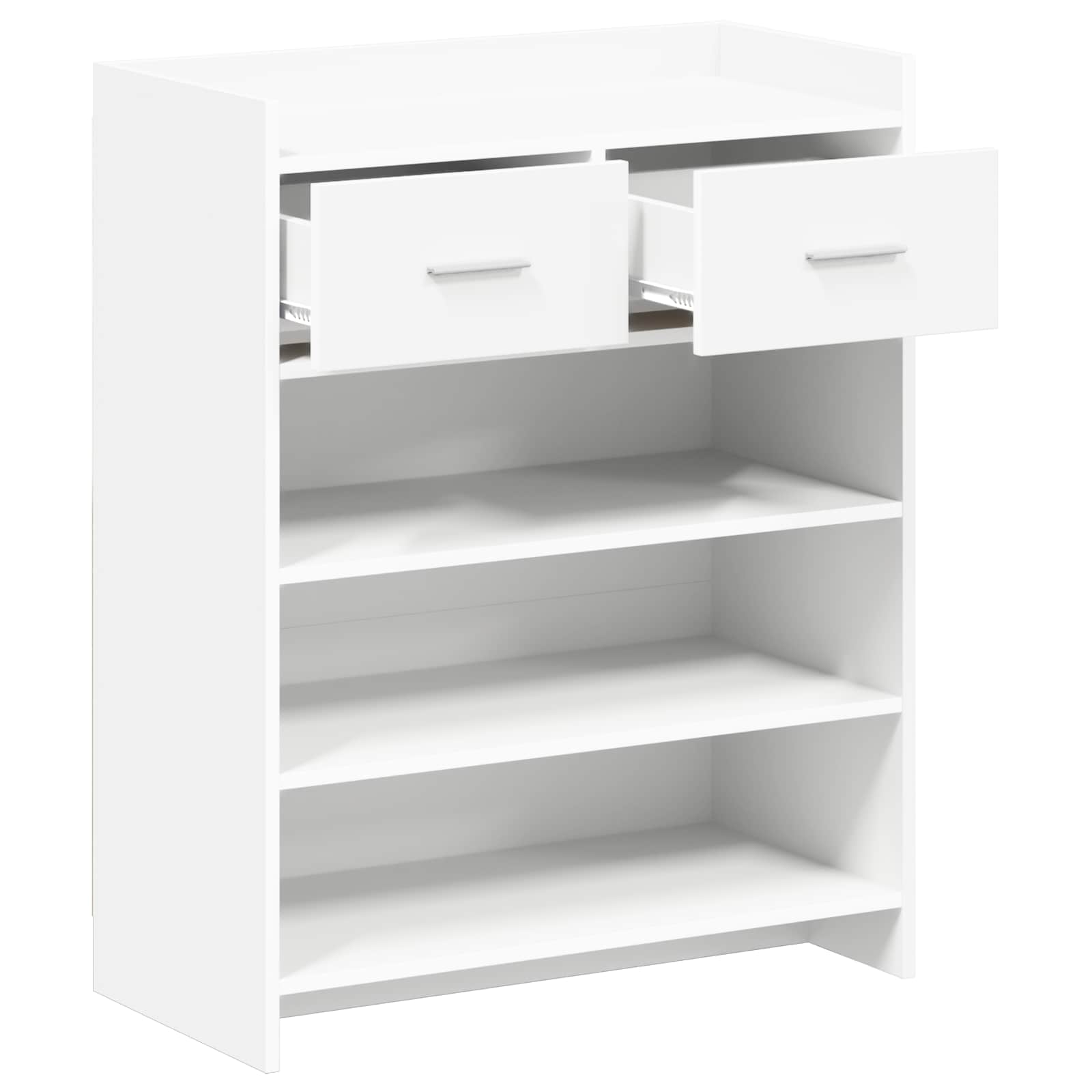Schuhschrank Mit Speicher 73,5 X 36 X 92 Cm Holzwerkstoff