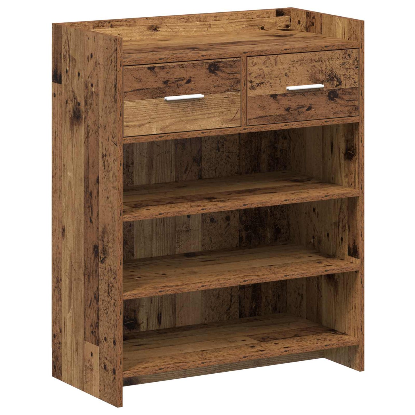 Schuhschrank Mit Speicher 73,5 X 36 X 92 Cm Holzwerkstoff