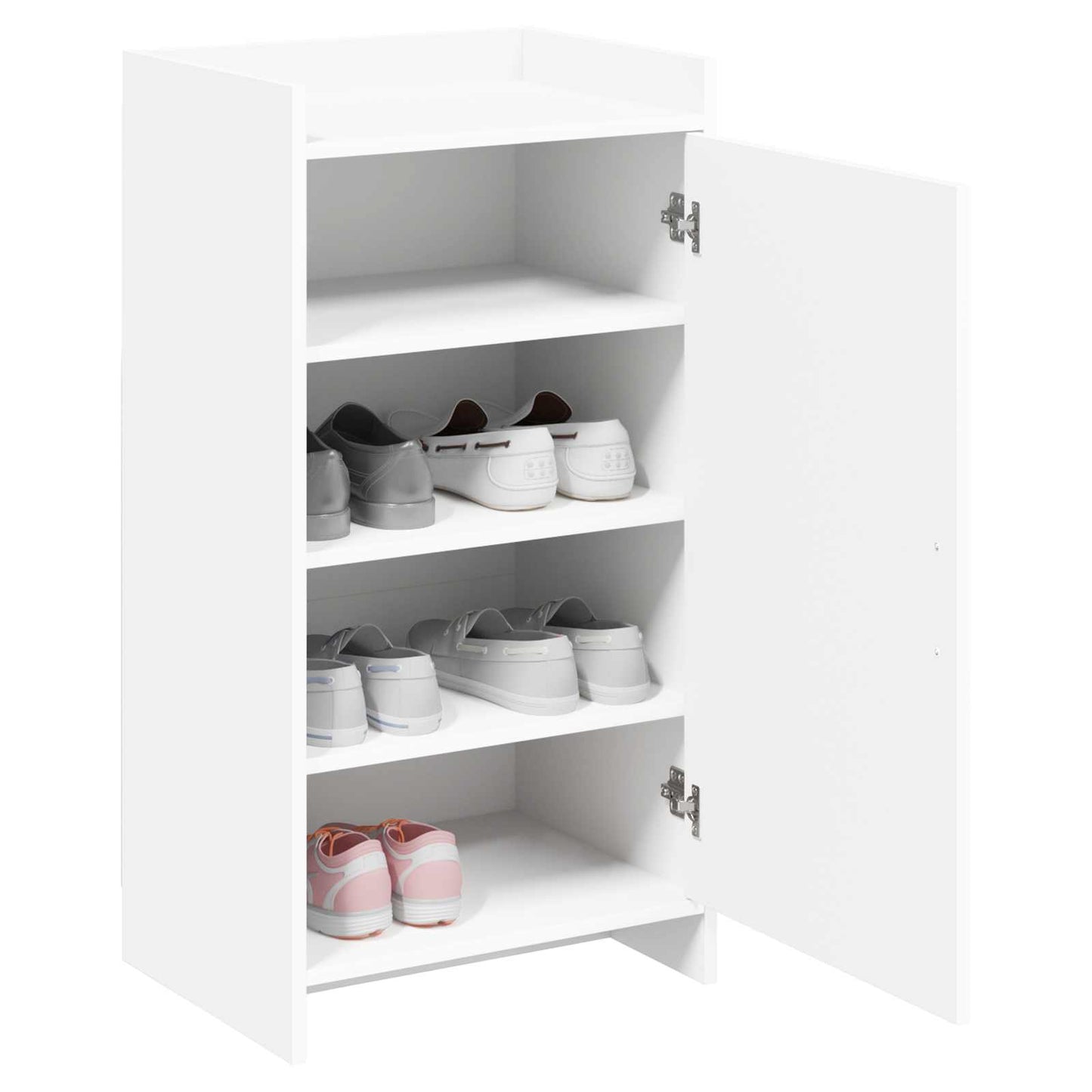 Schuhschrank Mit Speicher 48 X 36 X 92 Cm Holzwerkstoff
