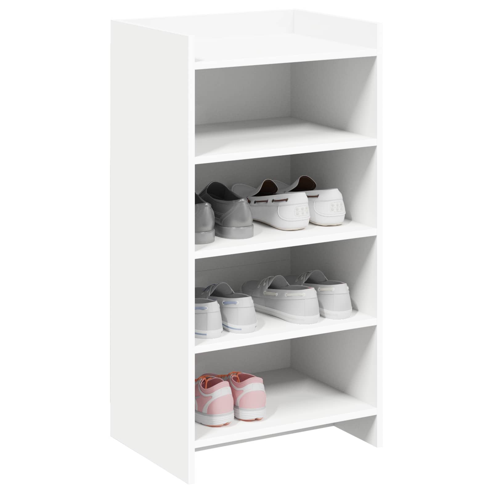 Schuhschrank Mit Speicher 48 X 36 X 92 Cm Holzwerkstoff