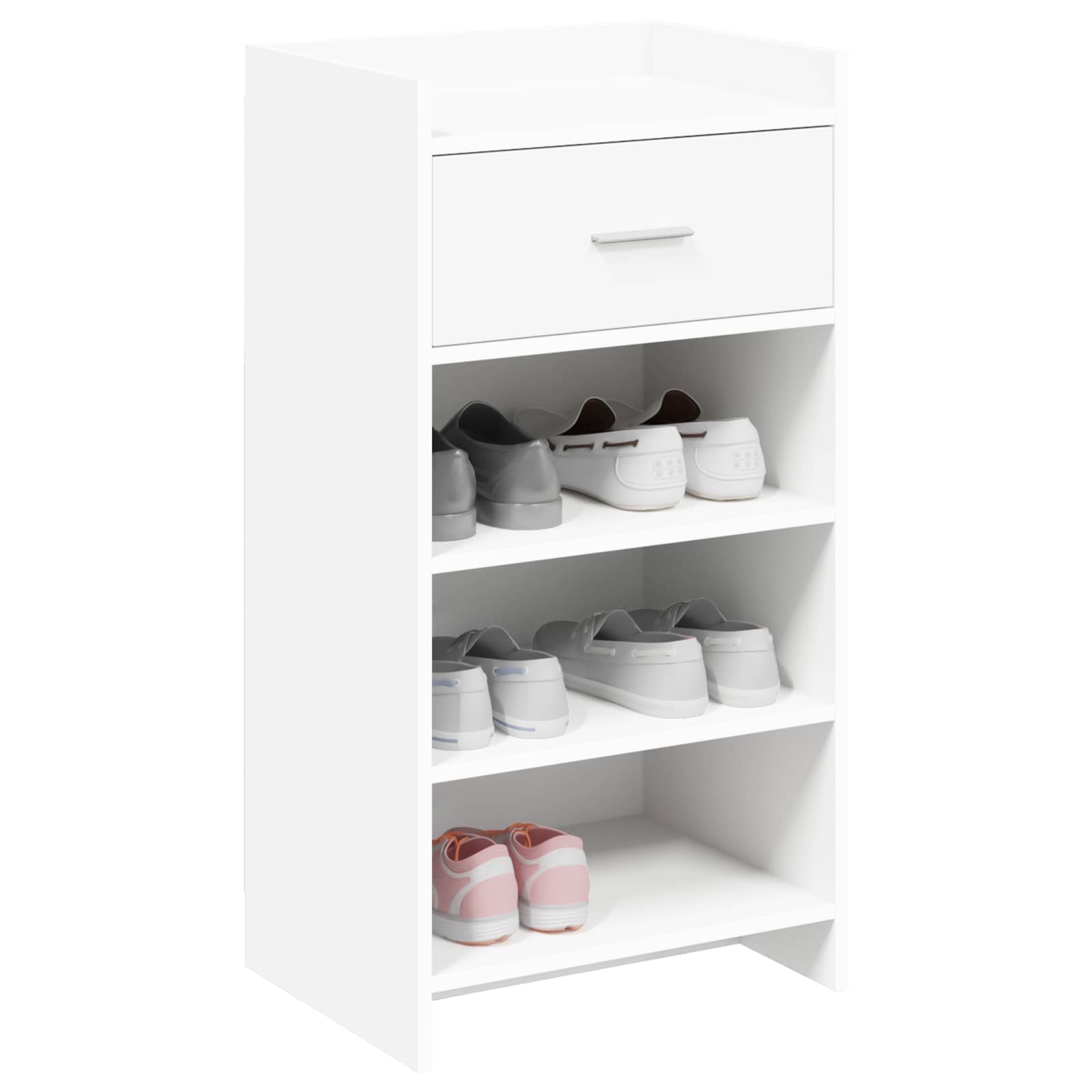 Schuhschrank Mit Schubladen 48 X 36 X 92 Cm Holzwerkstoff