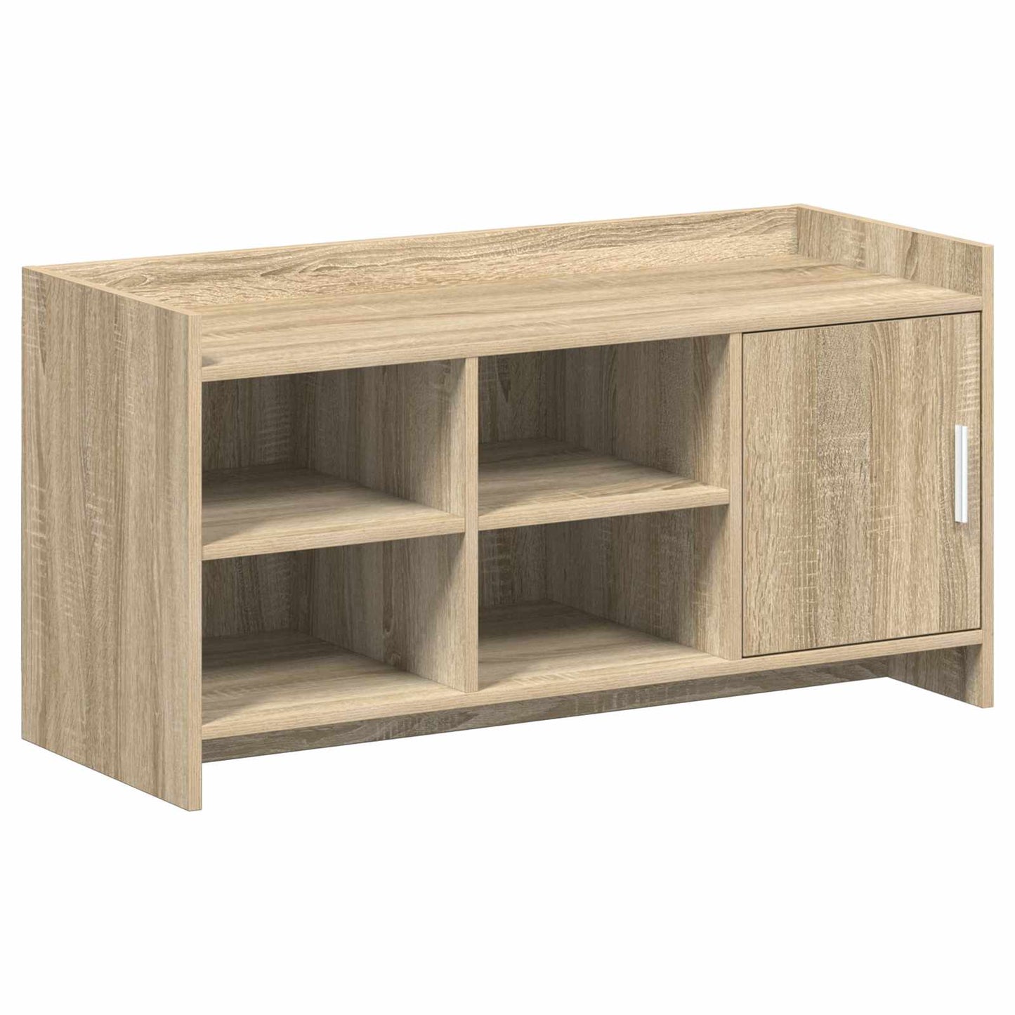 Schuhschrank Mit Speicher 100 X 39,5 X 51 Cm Holzwerkstoff