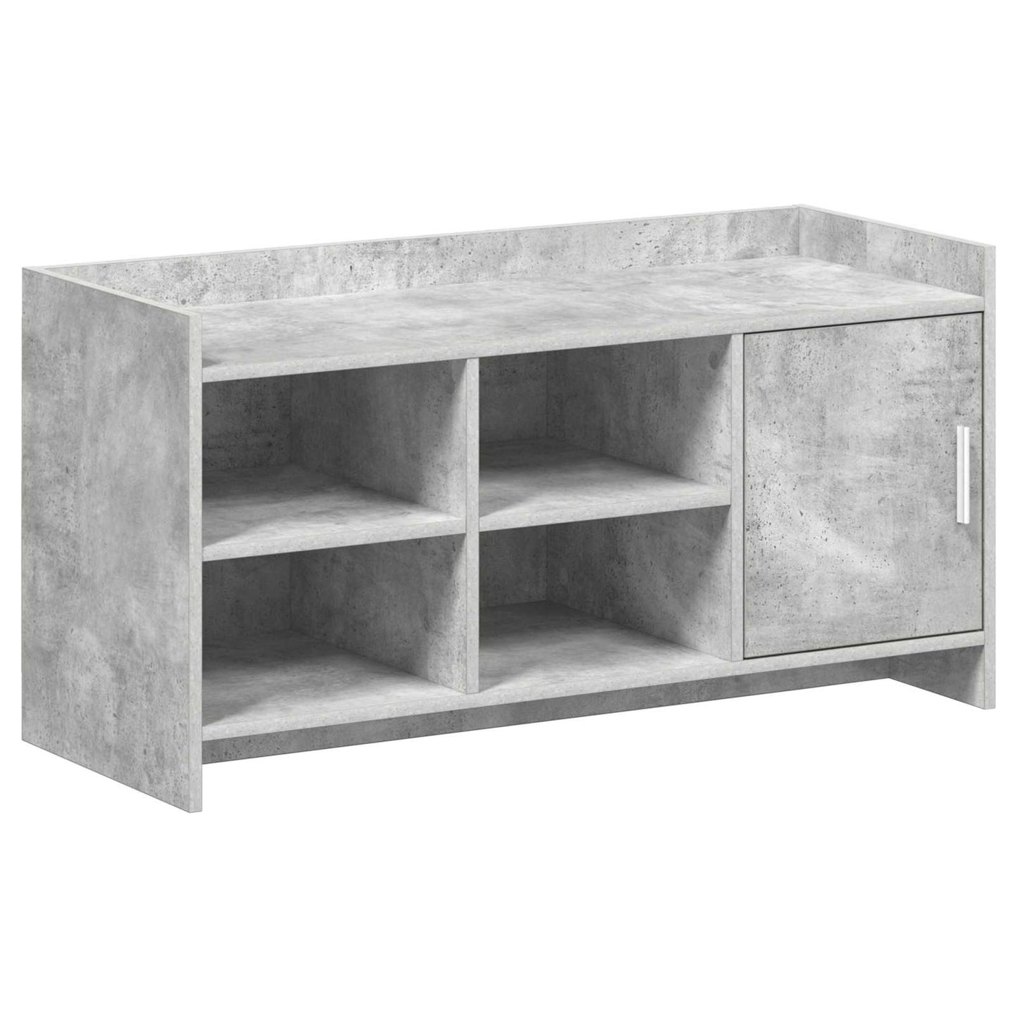 Schuhschrank Mit Speicher 100 X 39,5 X 51 Cm Holzwerkstoff