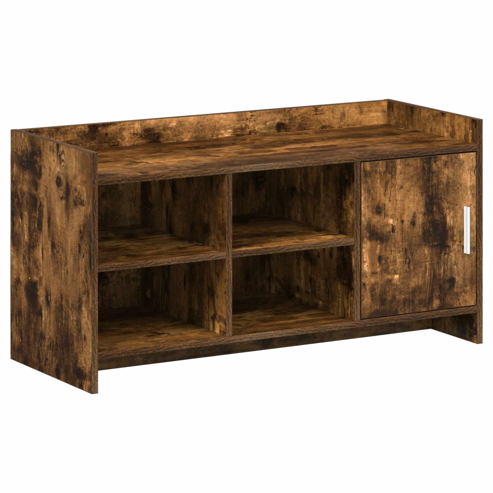 Schuhschrank Mit Speicher 100 X 39,5 X 51 Cm Holzwerkstoff