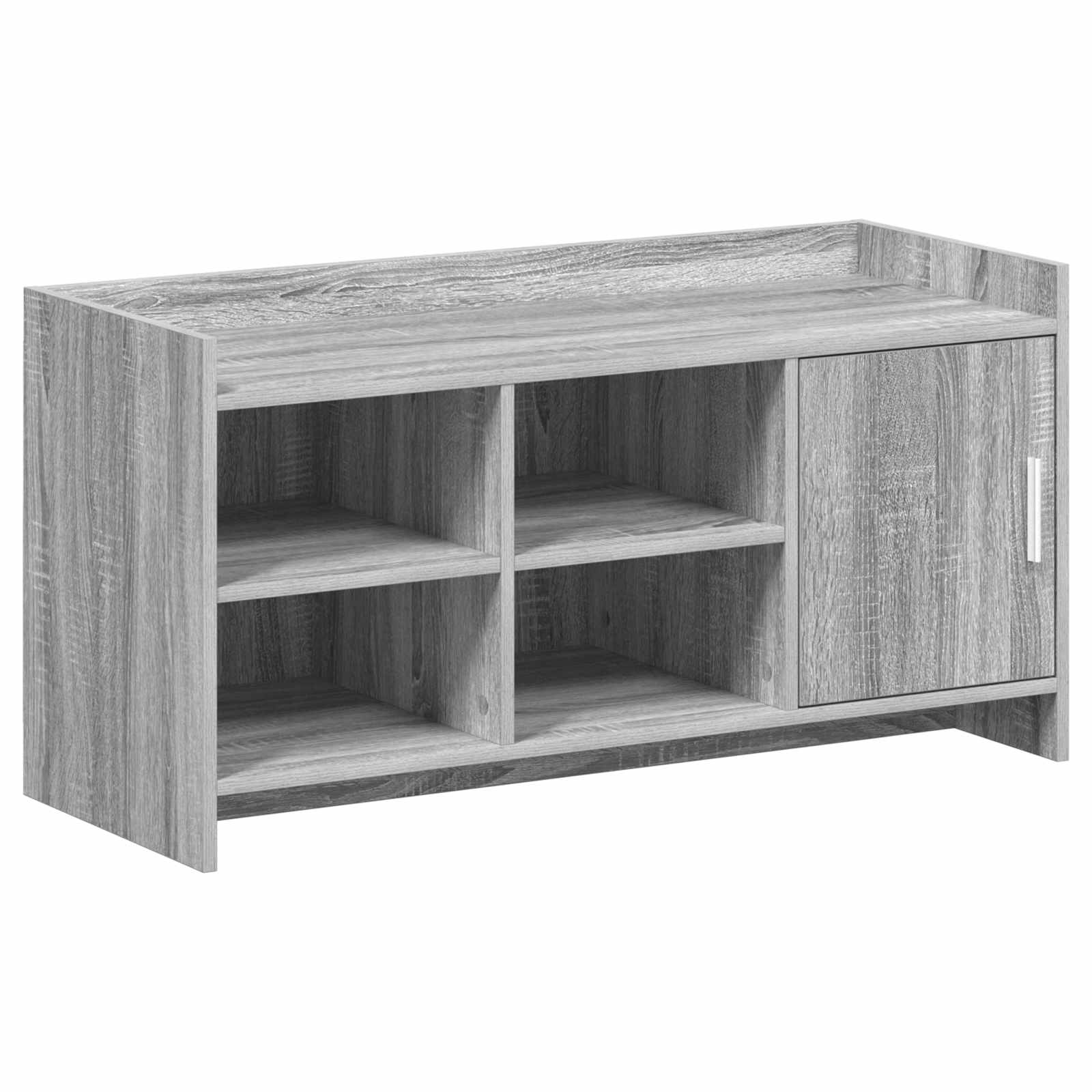 Schuhschrank Mit Speicher 100 X 39,5 X 51 Cm Holzwerkstoff
