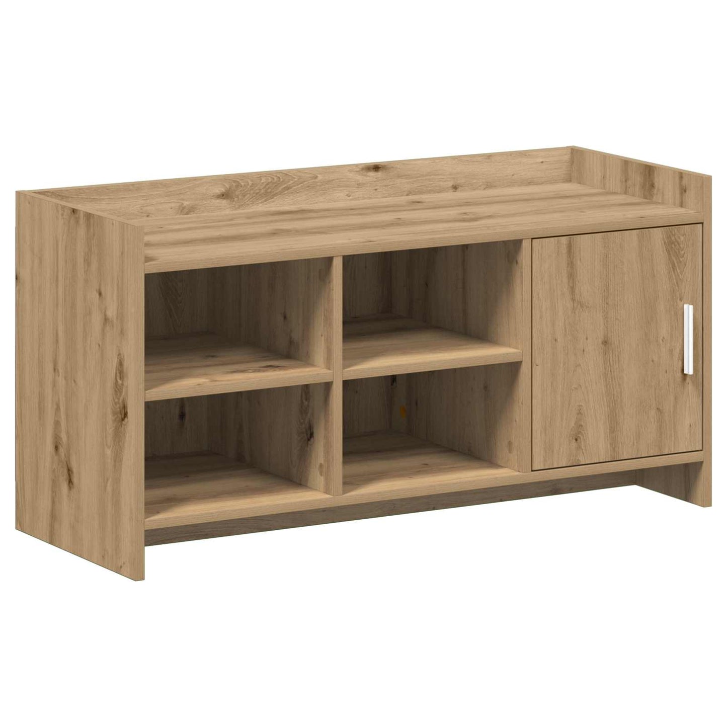 Schuhschrank Mit Speicher 100 X 39,5 X 51 Cm Holzwerkstoff