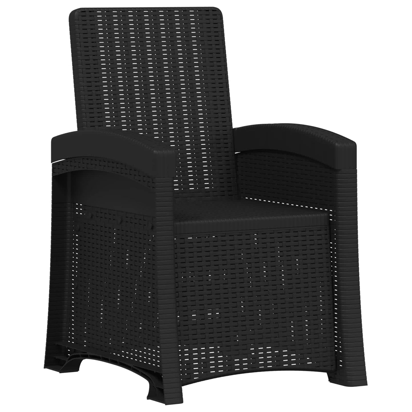 Liegesessel Garten Rattan-Optik Pp
