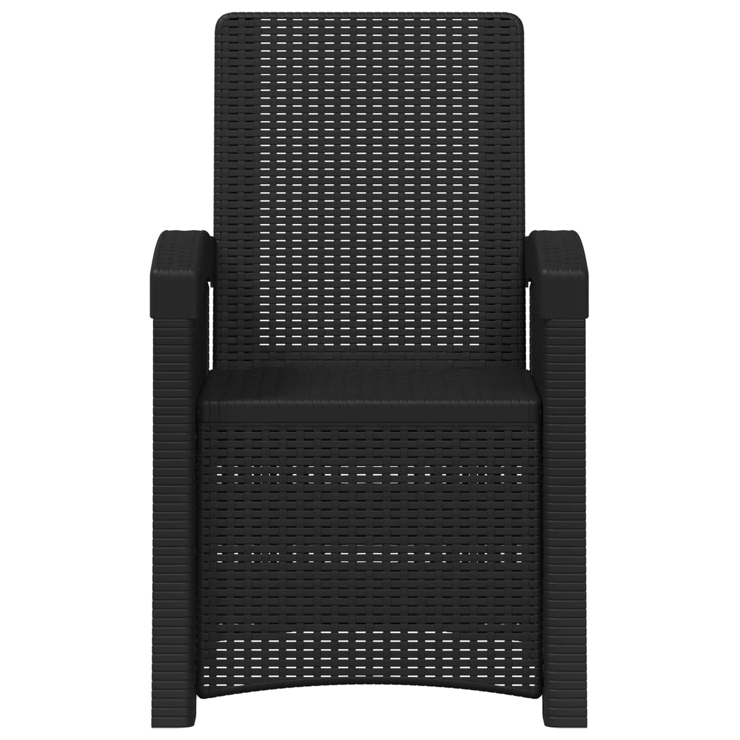 Liegesessel Garten Rattan-Optik Pp
