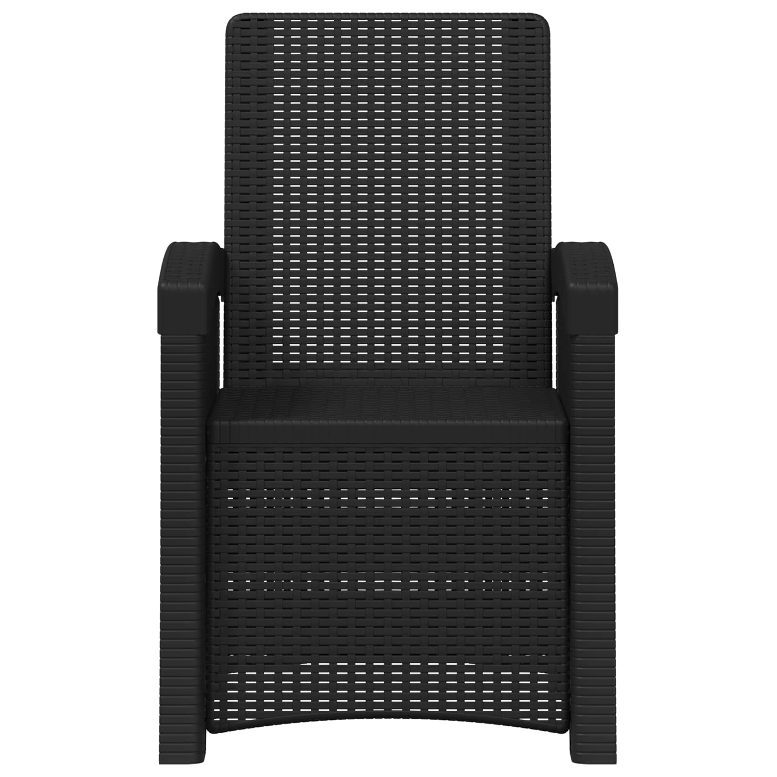 Liegesessel Garten Rattan-Optik Pp