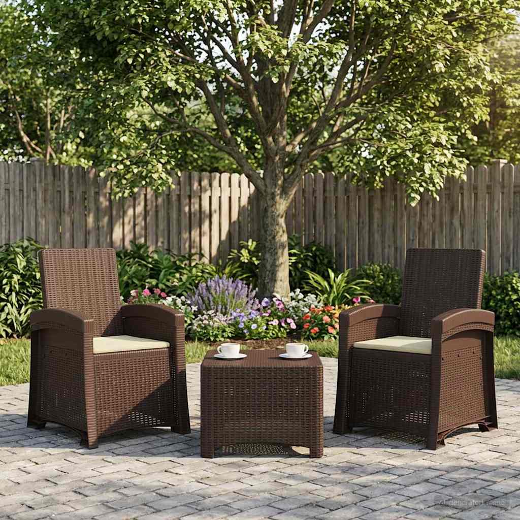 Liegesessel Garten Rattan-Optik Pp