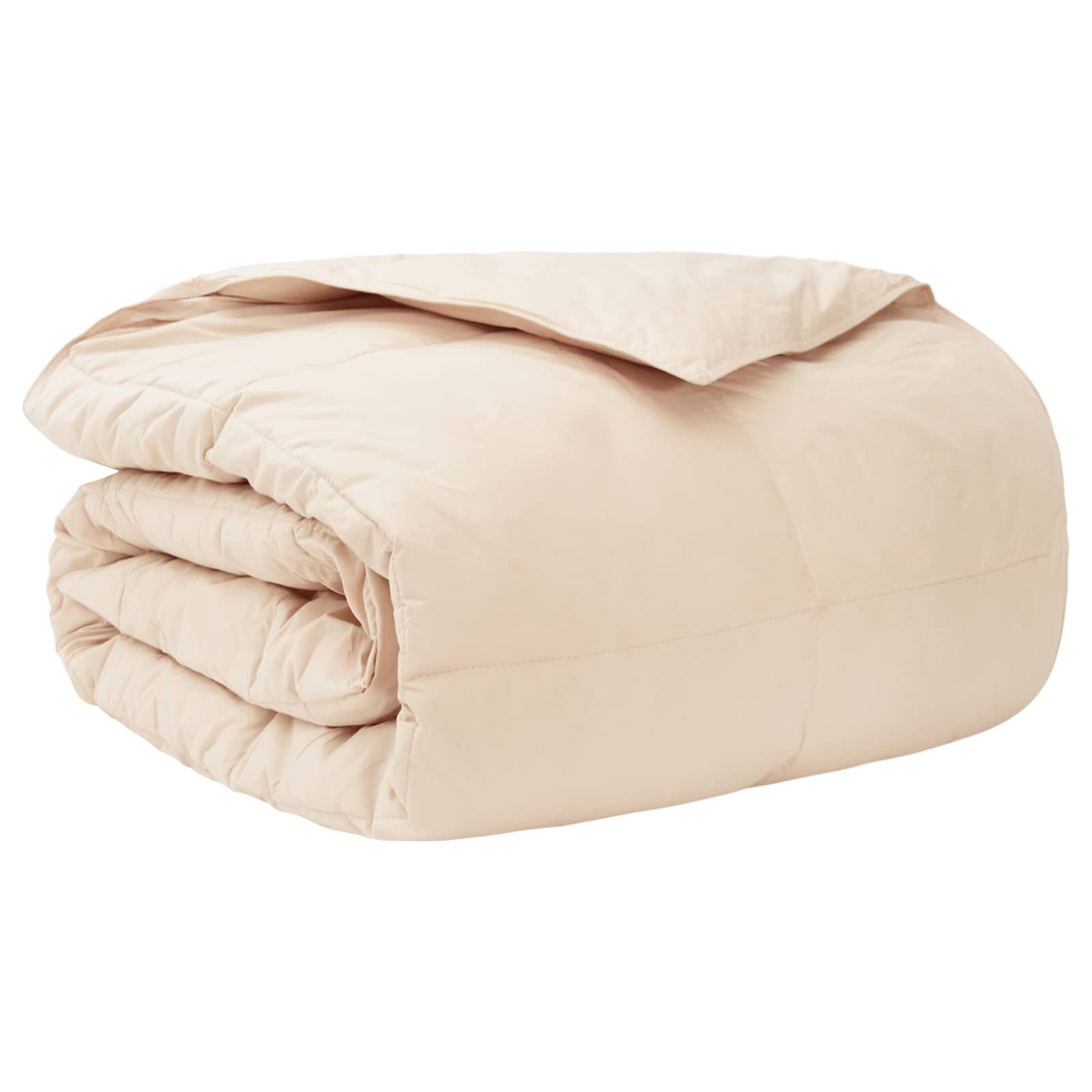 Ganzjahresbettdecke Beige 240 X 260 Cm 100% Natürlicher Kapok