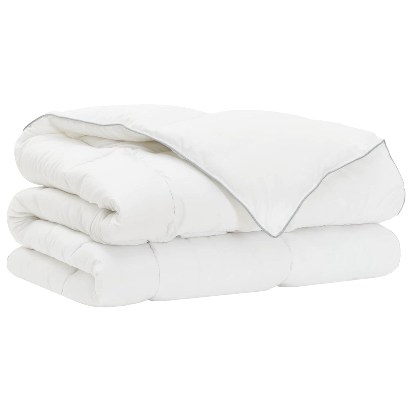 Duvet- Und Kopfkissen-Set Weiß 200 X 220 Cm Bambusfaser
