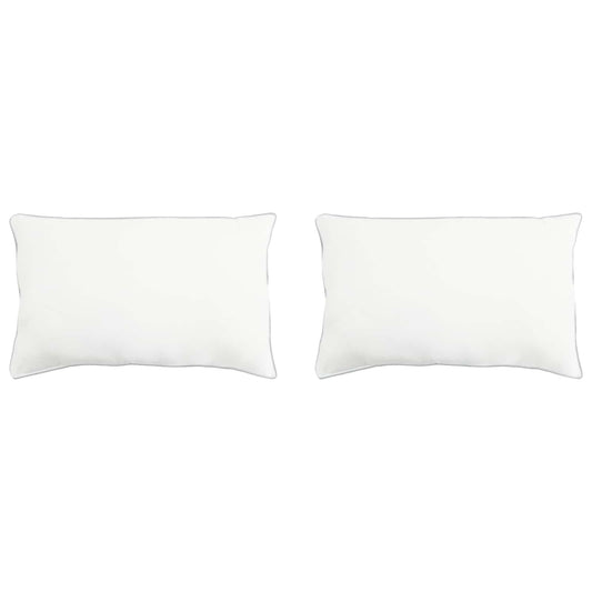 Kopfkissen 2 Pcs Weiß 40 X 80 Cm Bambusfaser