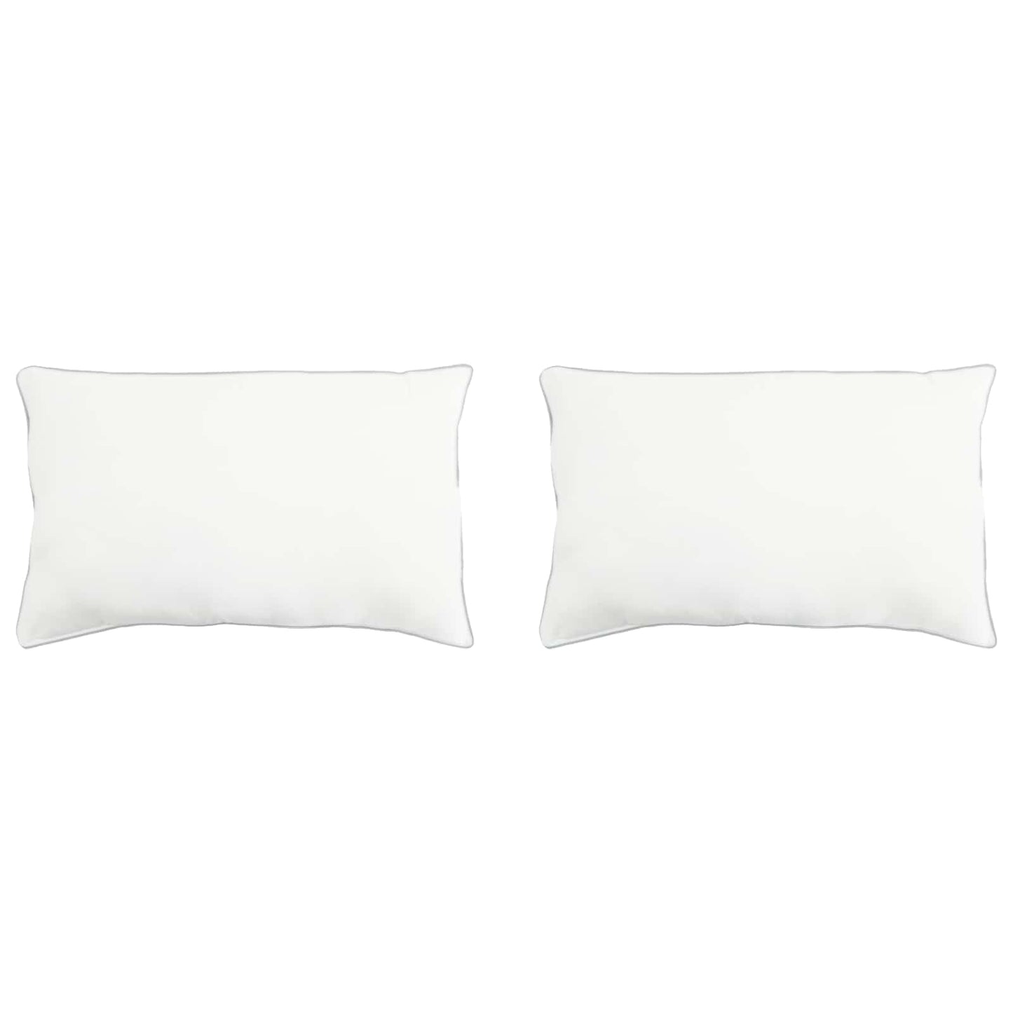 Kopfkissen 2 Pcs Weiß 70 X 90 Cm Bambusfaser