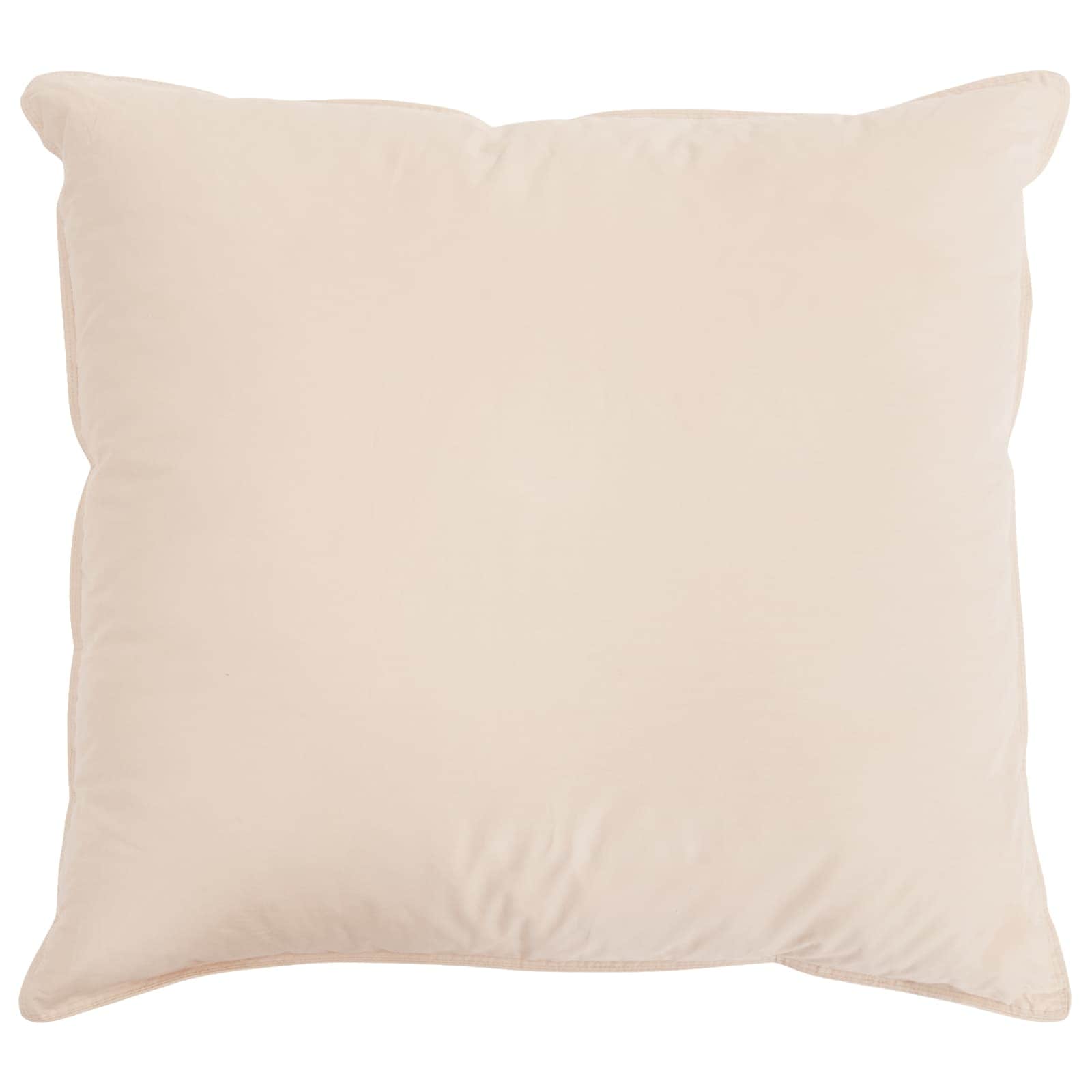 Kopfkissen Beige 80 X 80 Cm Kapokfaser