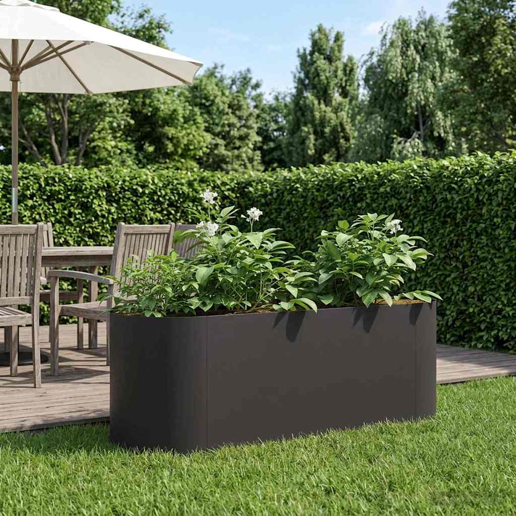Hochbeet Im Garten 120 X 40 X 40 Cm Stahl