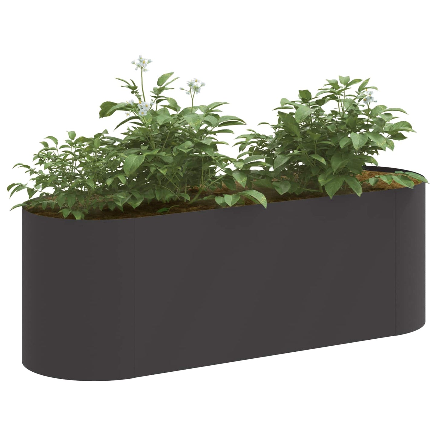 Hochbeet Im Garten 120 X 40 X 40 Cm Stahl