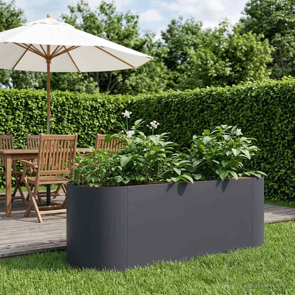 Hochbeet Im Garten 120 X 40 X 40 Cm Stahl