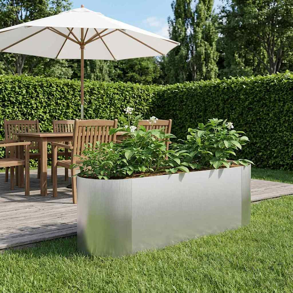 Hochbeet Im Garten 120 X 40 X 40 Cm Stahl