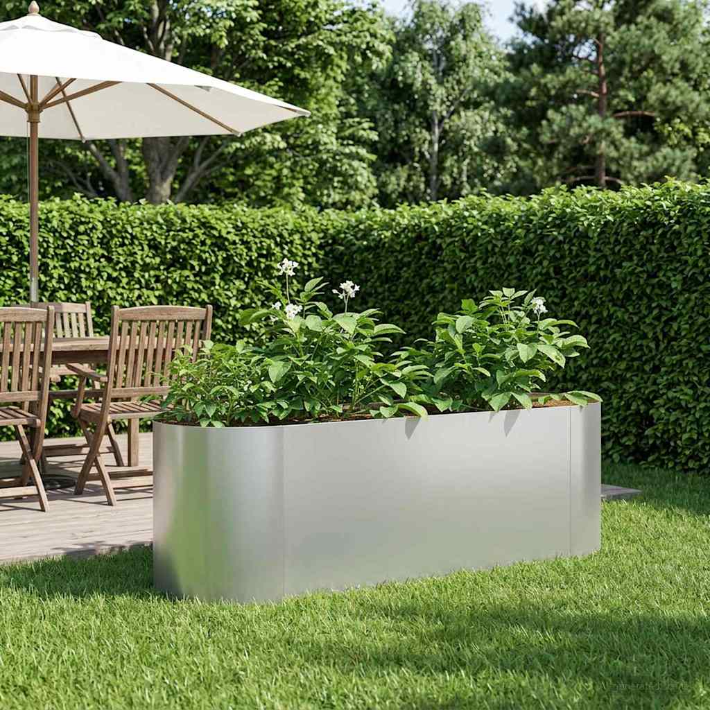 Hochbeet Im Garten 120 X 40 X 40 Cm Stahl