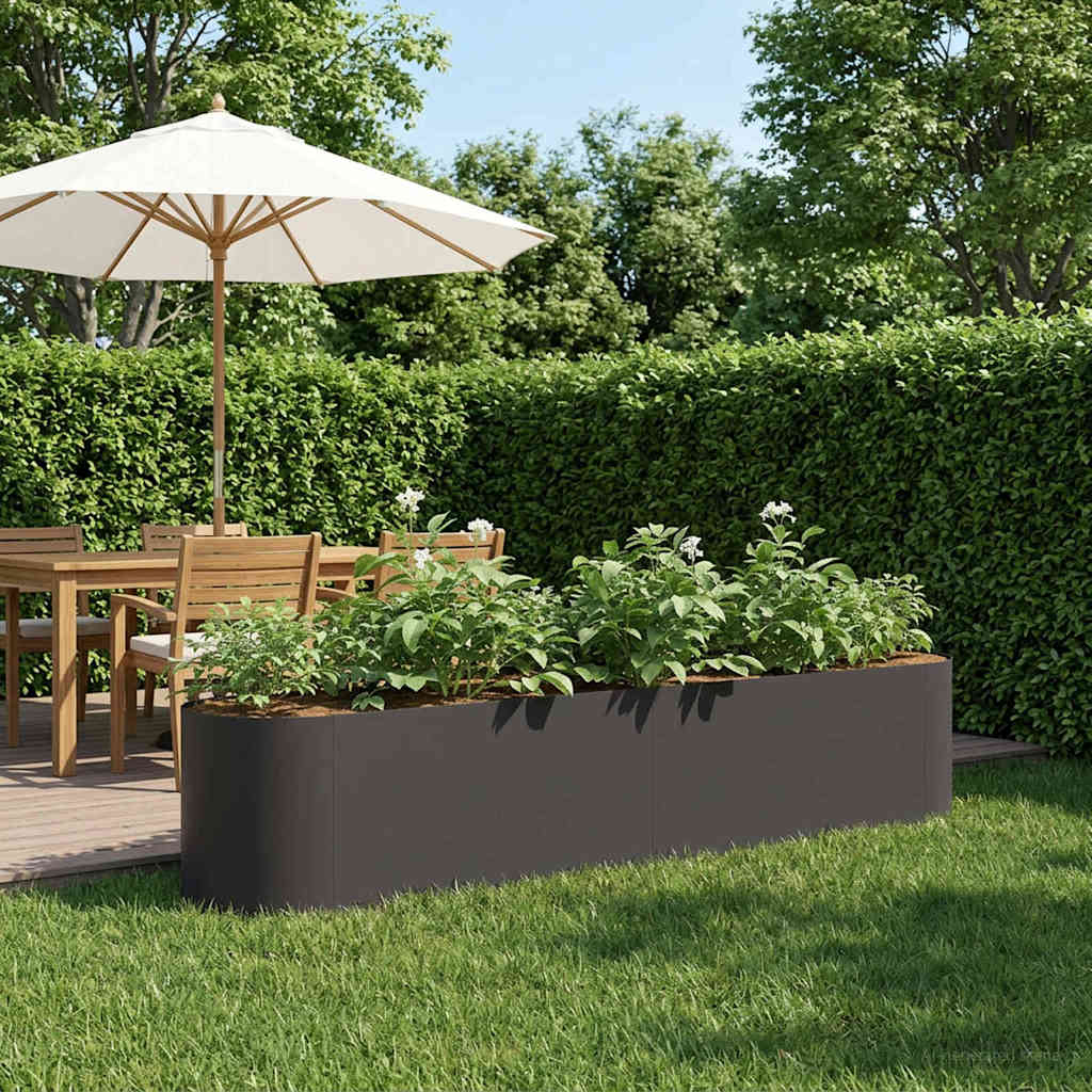 Hochbeet Im Garten 120 X 40 X 40 Cm Stahl