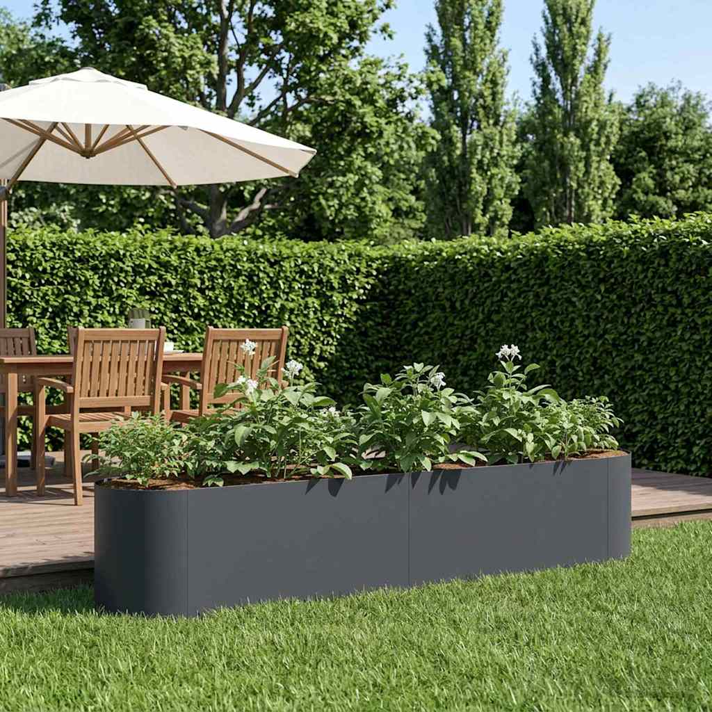 Hochbeet Im Garten 120 X 40 X 40 Cm Stahl